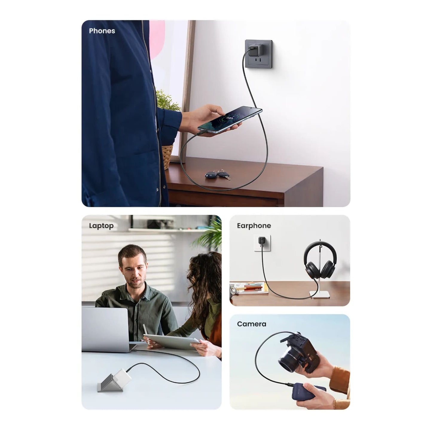 Ugreen 100W Usb C To Cable 5A Fast Charge For Iphone 15 Macbook Ipad Pro 301635