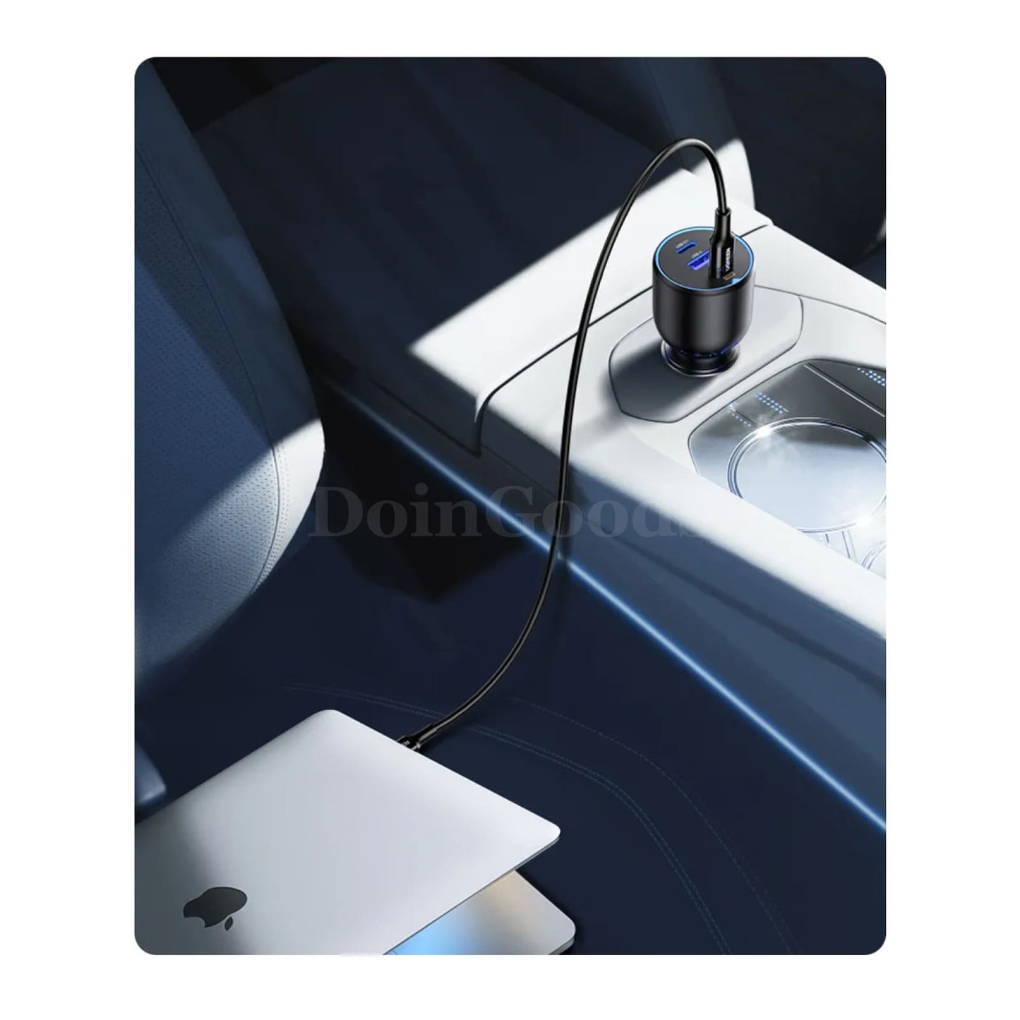 Ugreen 130W Usb C Car Charger Pd3.0 Quick Charge Xiaomi Iphone 15 14 Pro Laptops 301635