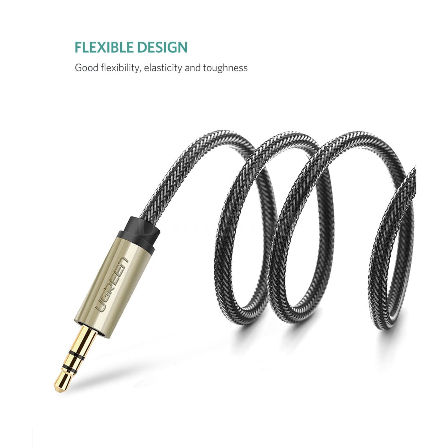 Ugreen 1/8 To 1/4 Inch Stereo Plug Cable Male 3.5Mm 6.35Mm Jack Audio Cord 301635