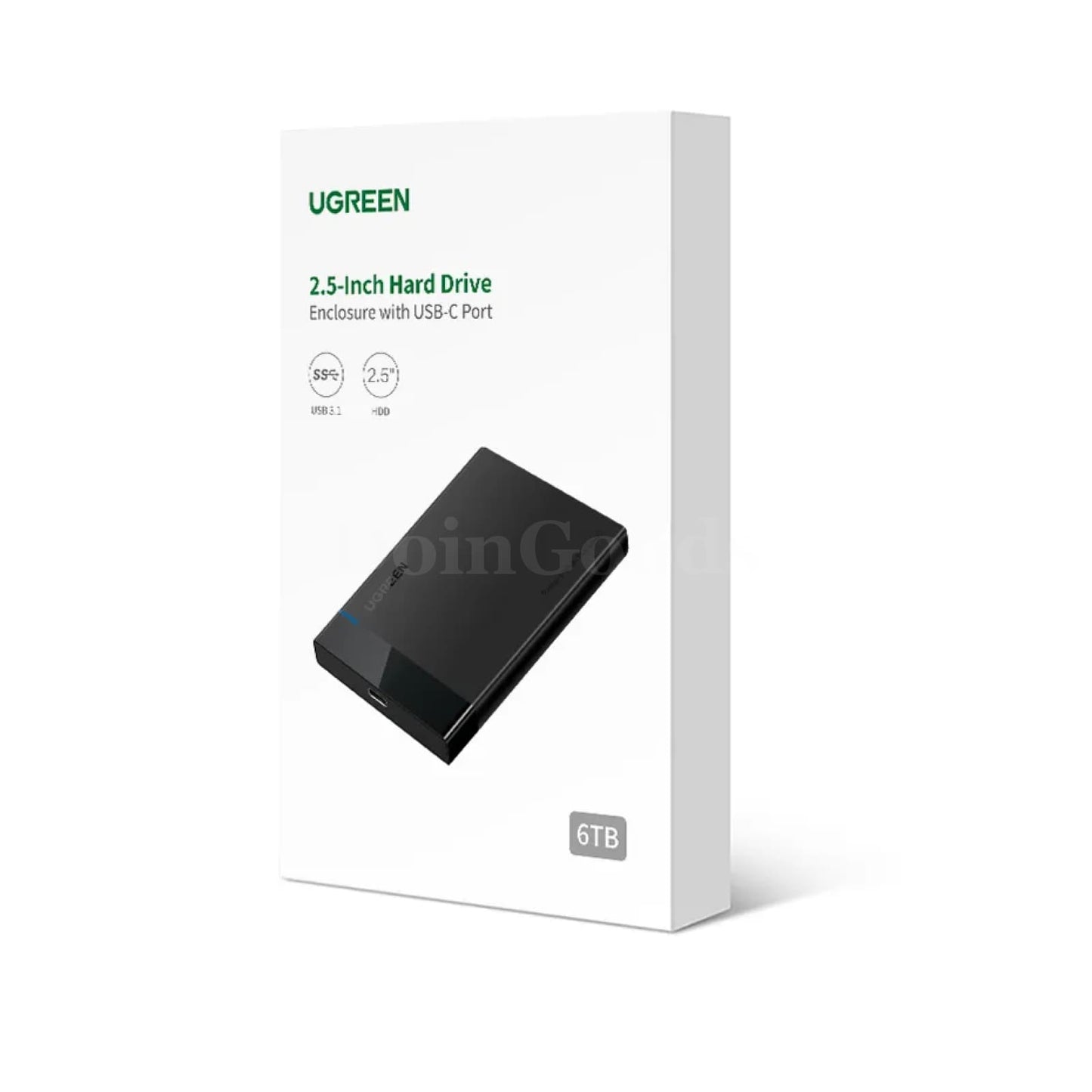 Ugreen 2.5 Sata To Usb 3.0 Hdd Case - Hard Drive Enclosure For Ssd And 301635-