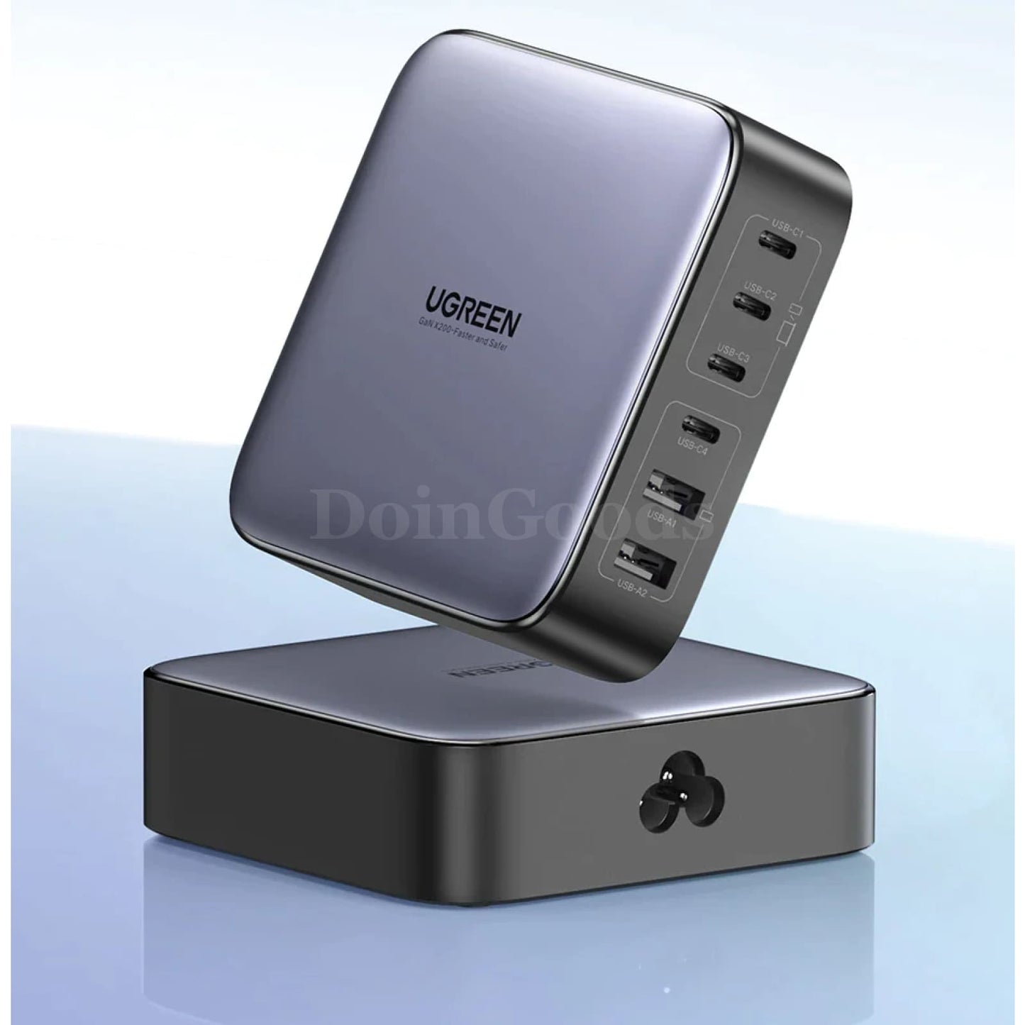 Ugreen 200W Gan Charger 6-In-1 Desktop Fast Adapter Iphone Xiaomi Samsung 301635