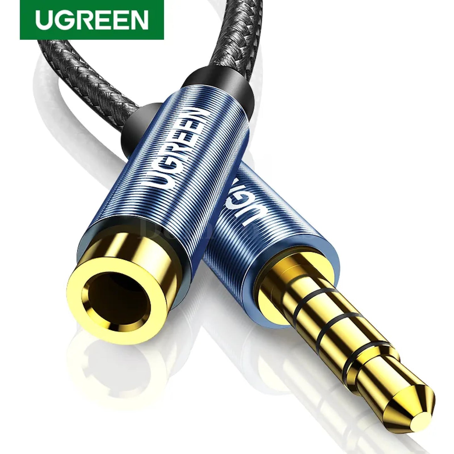 Ugreen 3.5Mm Audio Extension Cable - Stereo Aux Jack For Huawei P20 Lite Xiaomi Redmi 5 Plus Pc