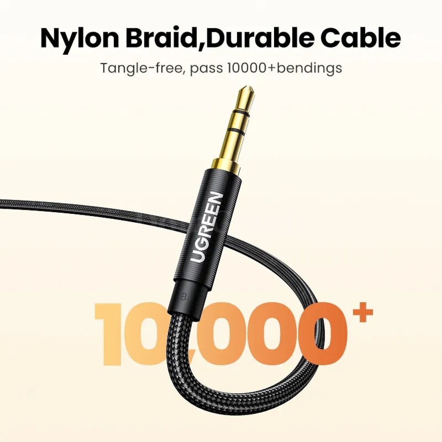 Ugreen 3.5Mm Male To Aux Cable - Audio For Iphone Computer Headphones And More 301635-