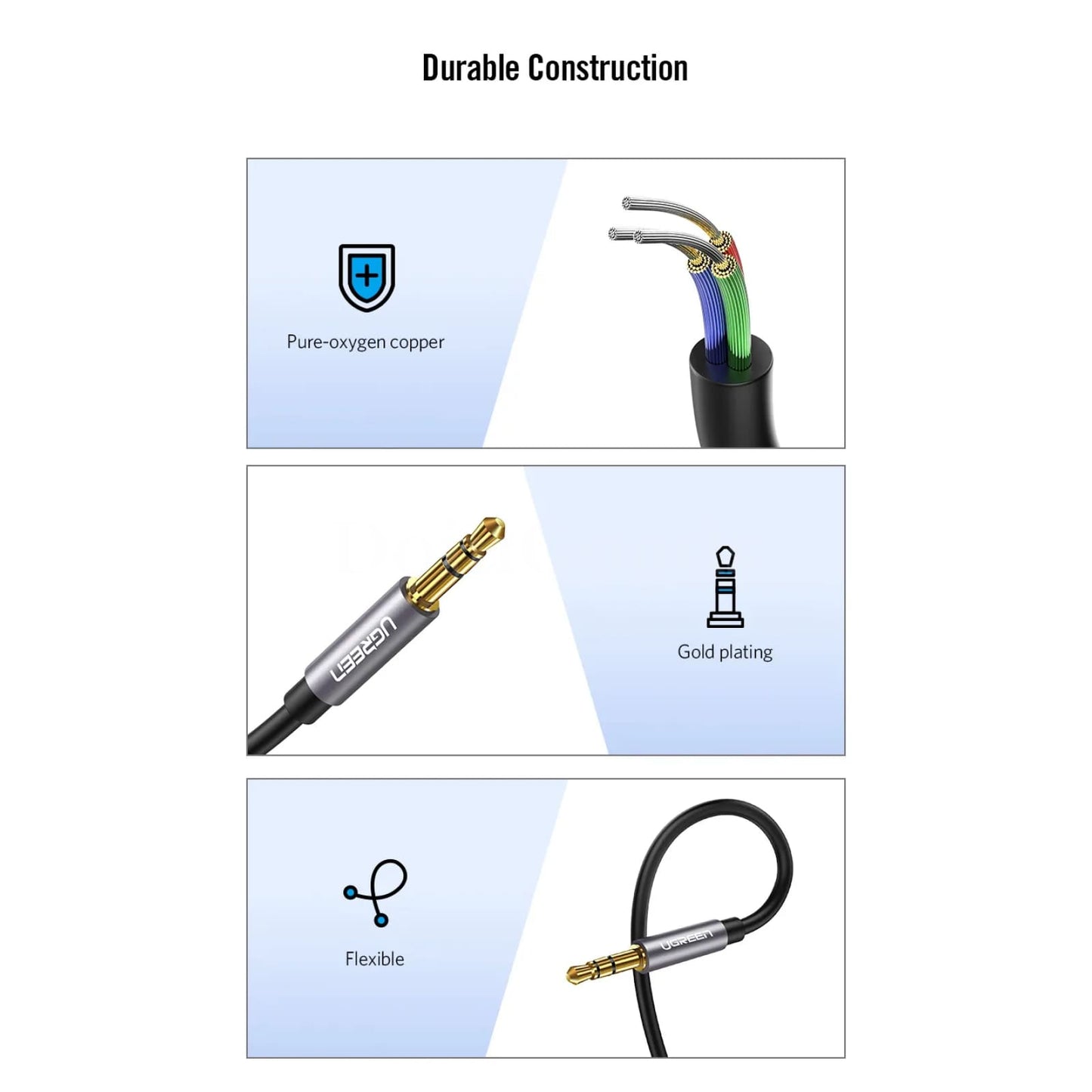 Ugreen 3.5Mm Male To Female Extension Audio Cable - Headphone And Aux 301635