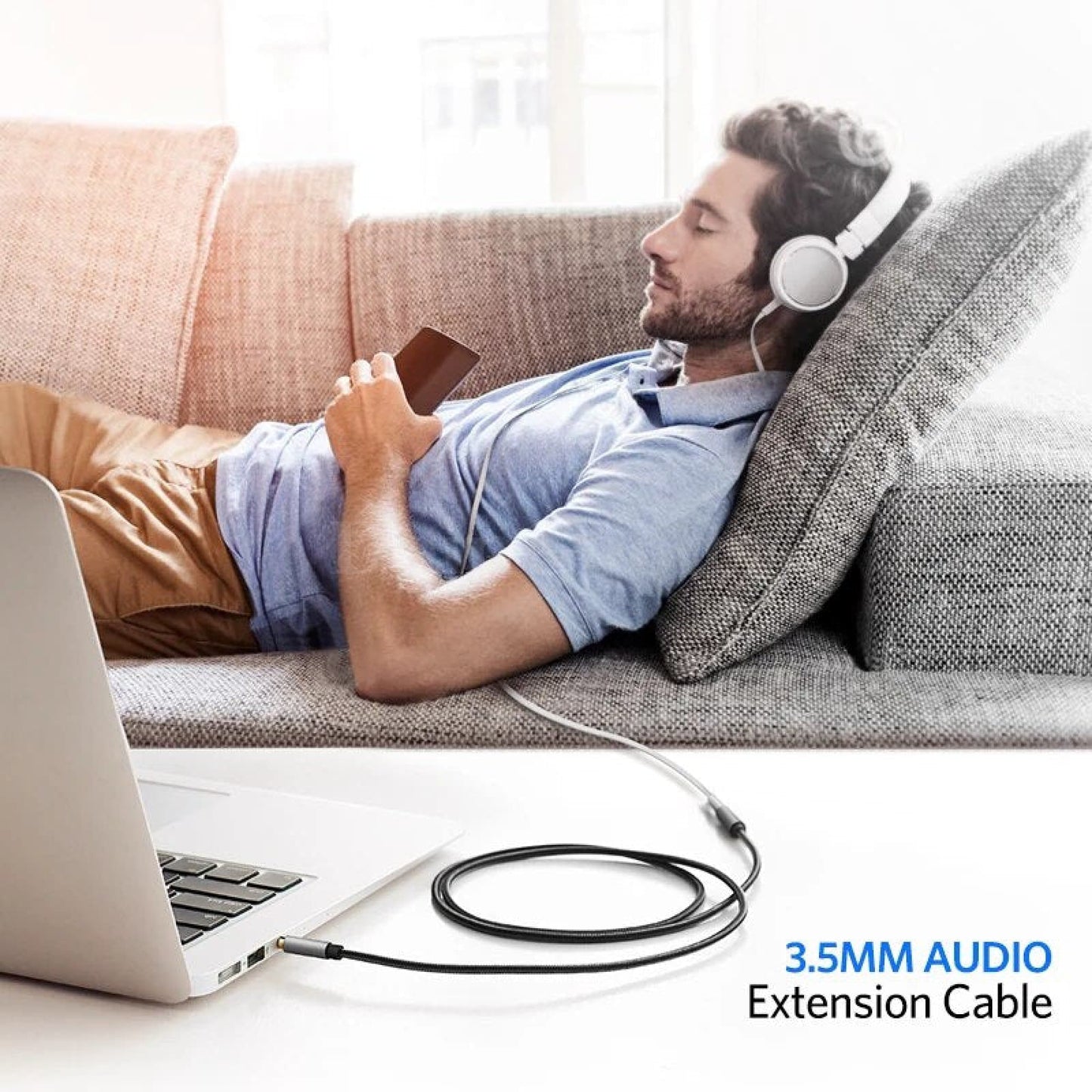 Ugreen 3.5Mm Male To Female Extension Audio Cable - Headphone And Aux 301635