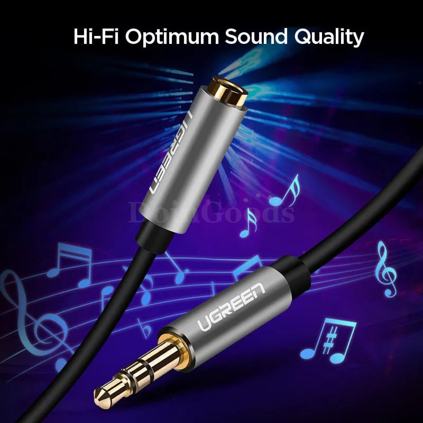 Ugreen 3.5Mm Male To Female Extension Audio Cable - Headphone And Aux 301635