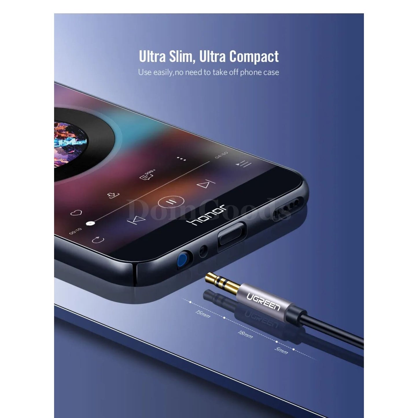 Ugreen 3.5Mm Male To Female Extension Audio Cable - Headphone And Aux 301635
