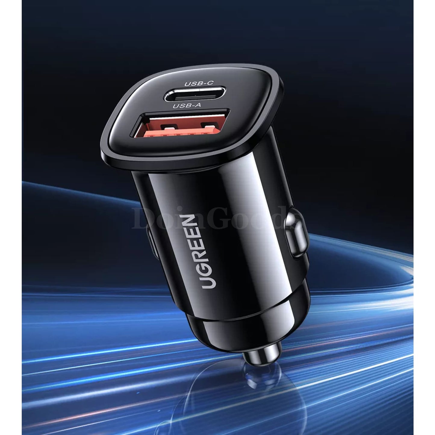 Ugreen 30W Usb Car Charger Quick Charge 4.0 Qc3.0 Pd Type C For Iphone 15 Xiaomi 301635