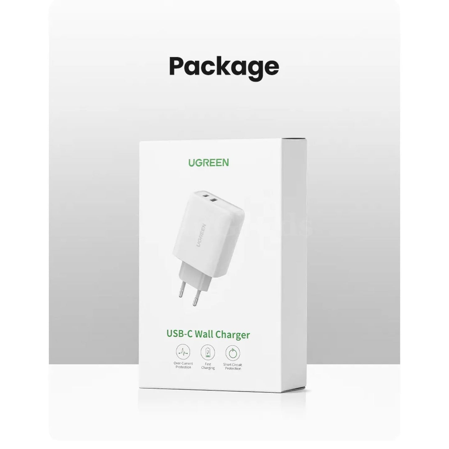 Ugreen 38W Fast Usb Charger Qc 4.0/3.0 Type C Pd For Iphone 14 13 301635