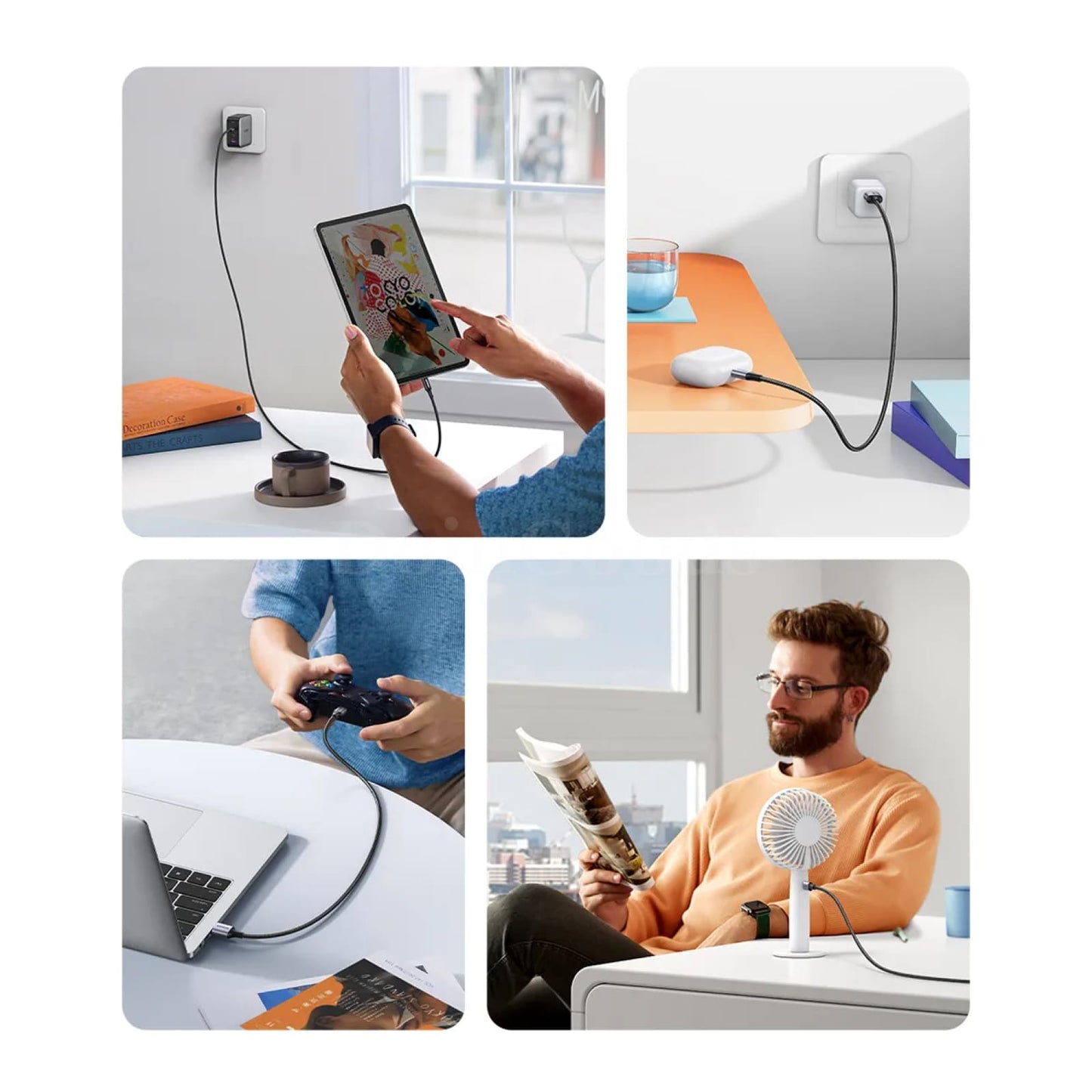 Ugreen 3A Usb Type C Cable Fast Charging Realme Xiaomi Samsung S21 Ipad Poco 301635