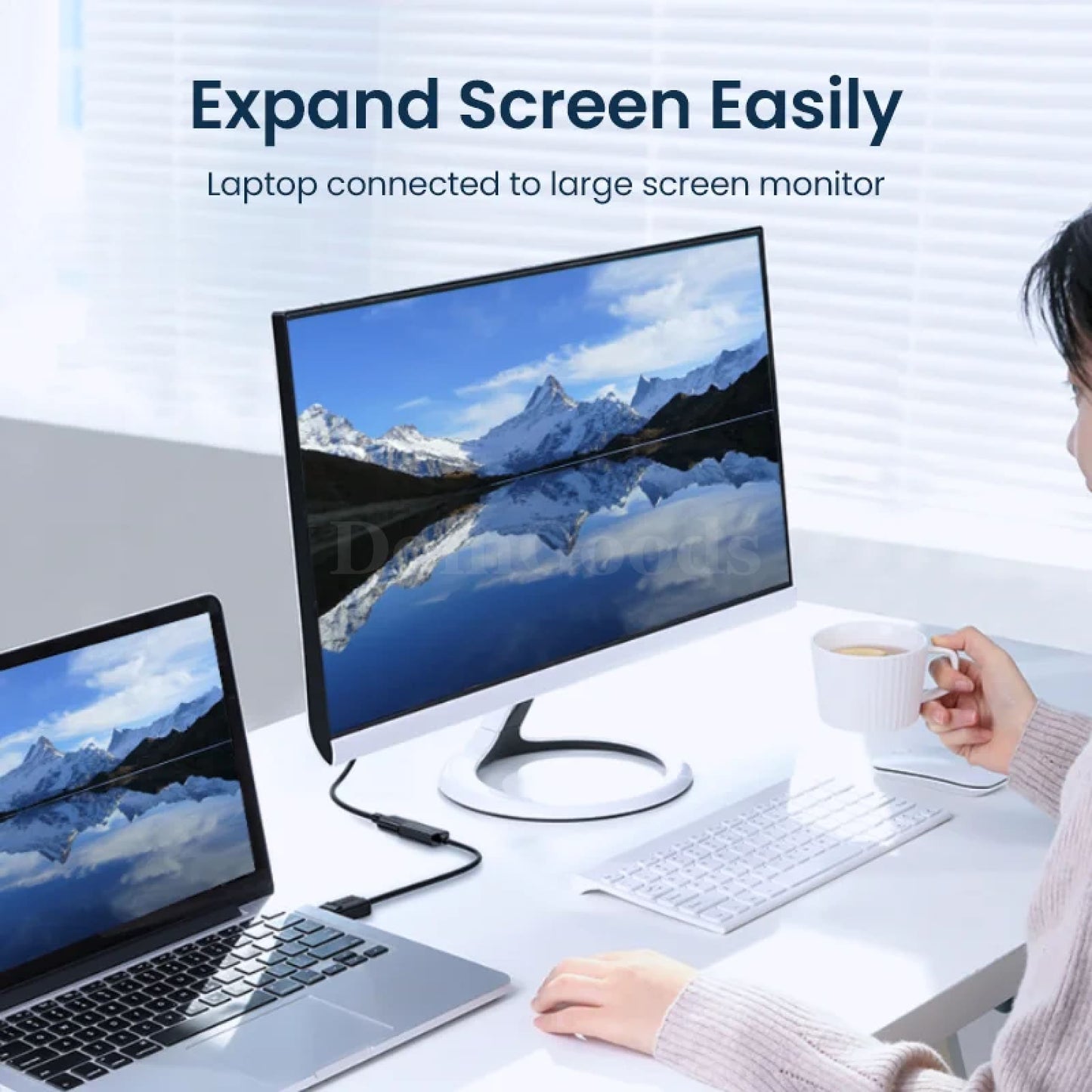 Ugreen 4K Displayport Dp To Hdmi Adapter 1080P Display Port Cable Converter Pc 301635