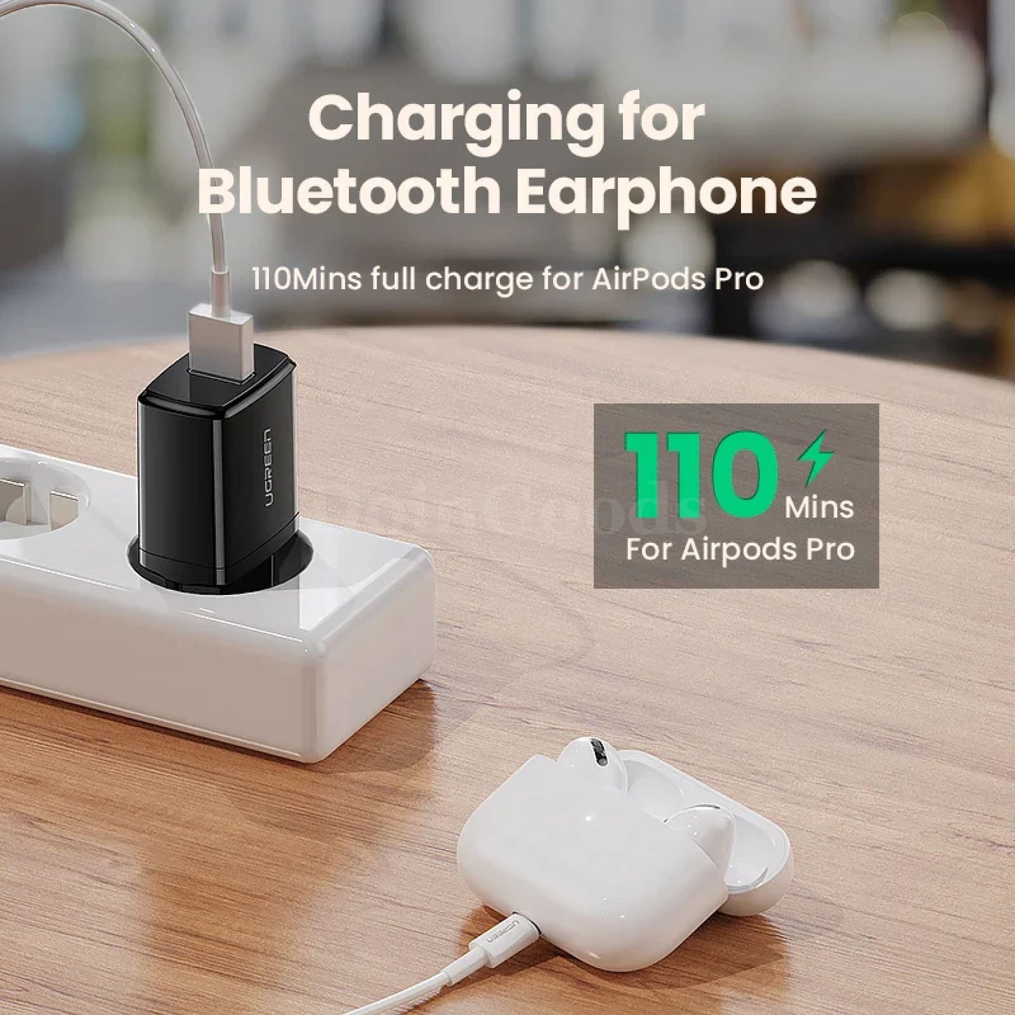 Ugreen 5V 2.1A Usb Charger Fast Wall Eu Adapter Iphone Ipad Samsung Xiaomi Mi 301635