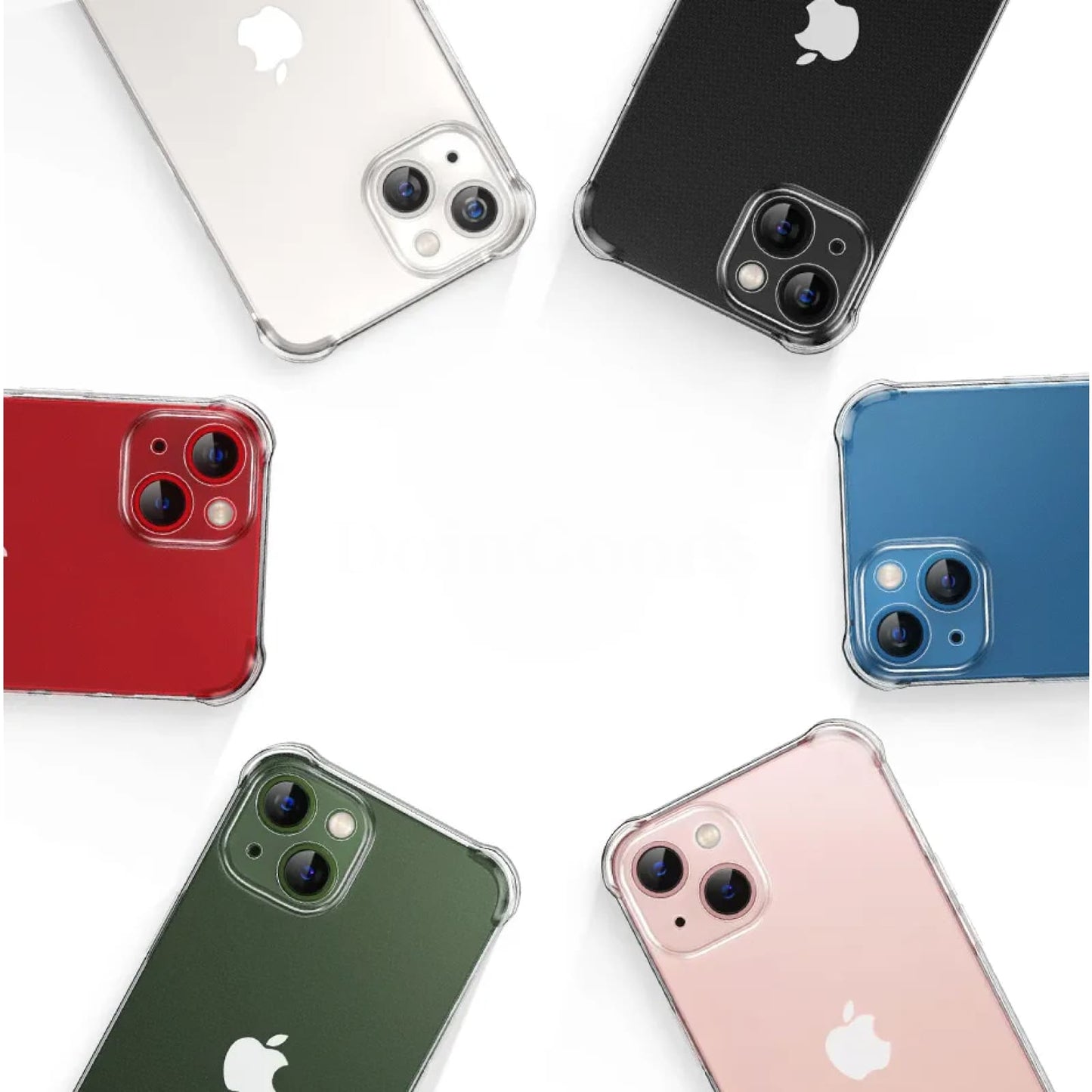 Ugreen Airbags Case Shockproof Clear Iphone 14 13 Pro Max Plus Lens Protection 301635