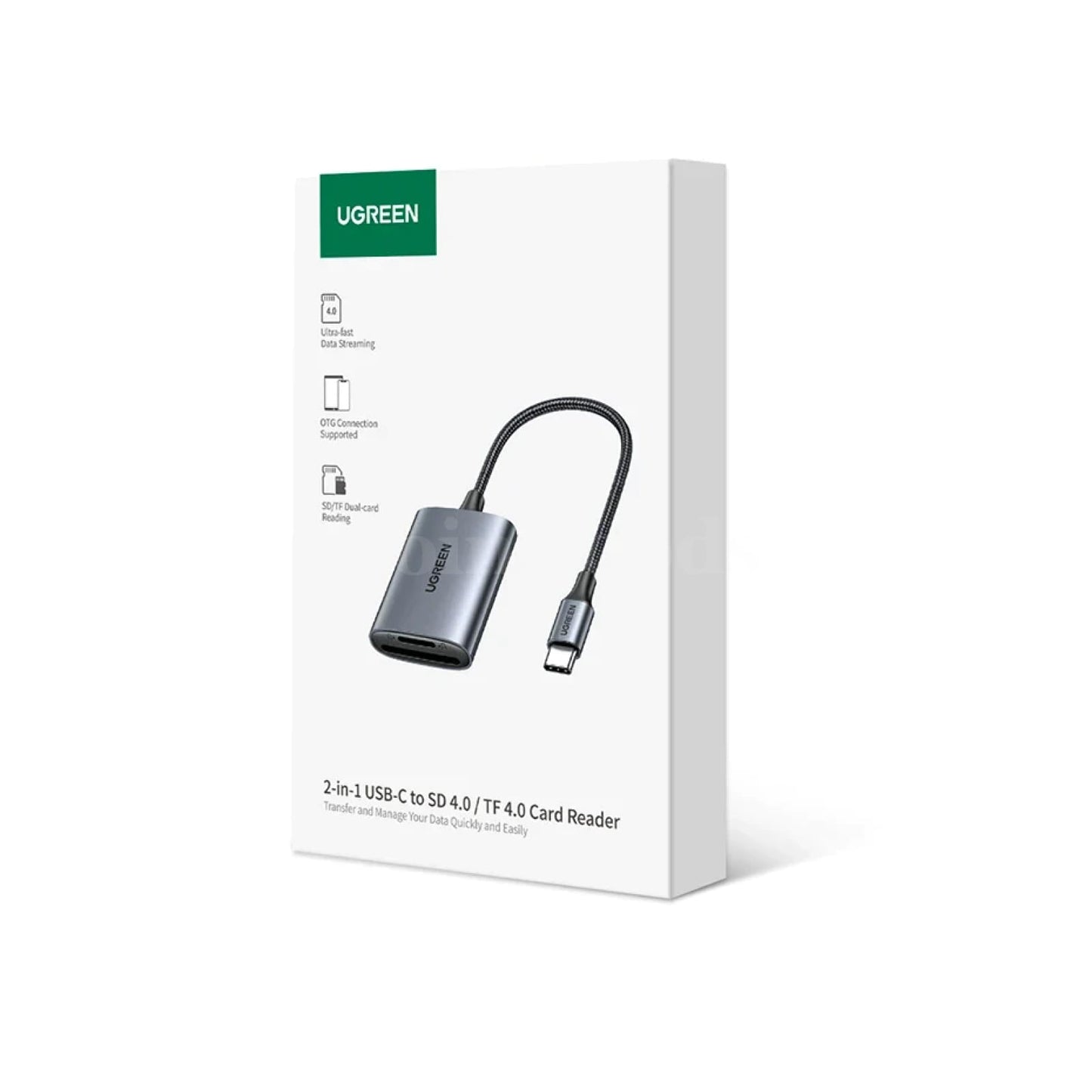 Ugreen Card Reader Sd4.0 312Mb/S Usb-C To Sd Microsd Tf Adapter Laptop Phone Mac 301635
