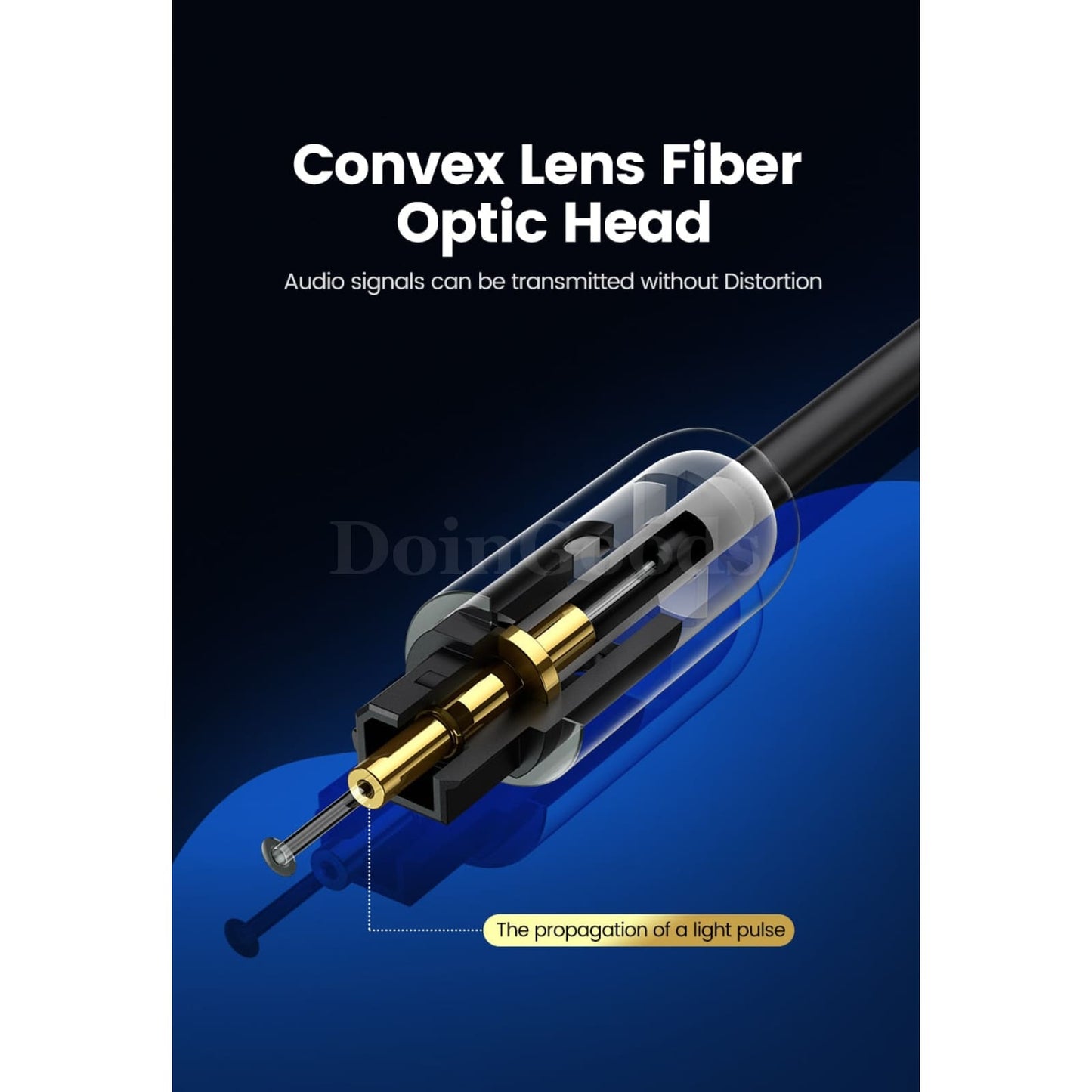 Ugreen Digital Optical Audio Cable - Toslink Spdif Coaxial For Soundbar Amplifiers 301635