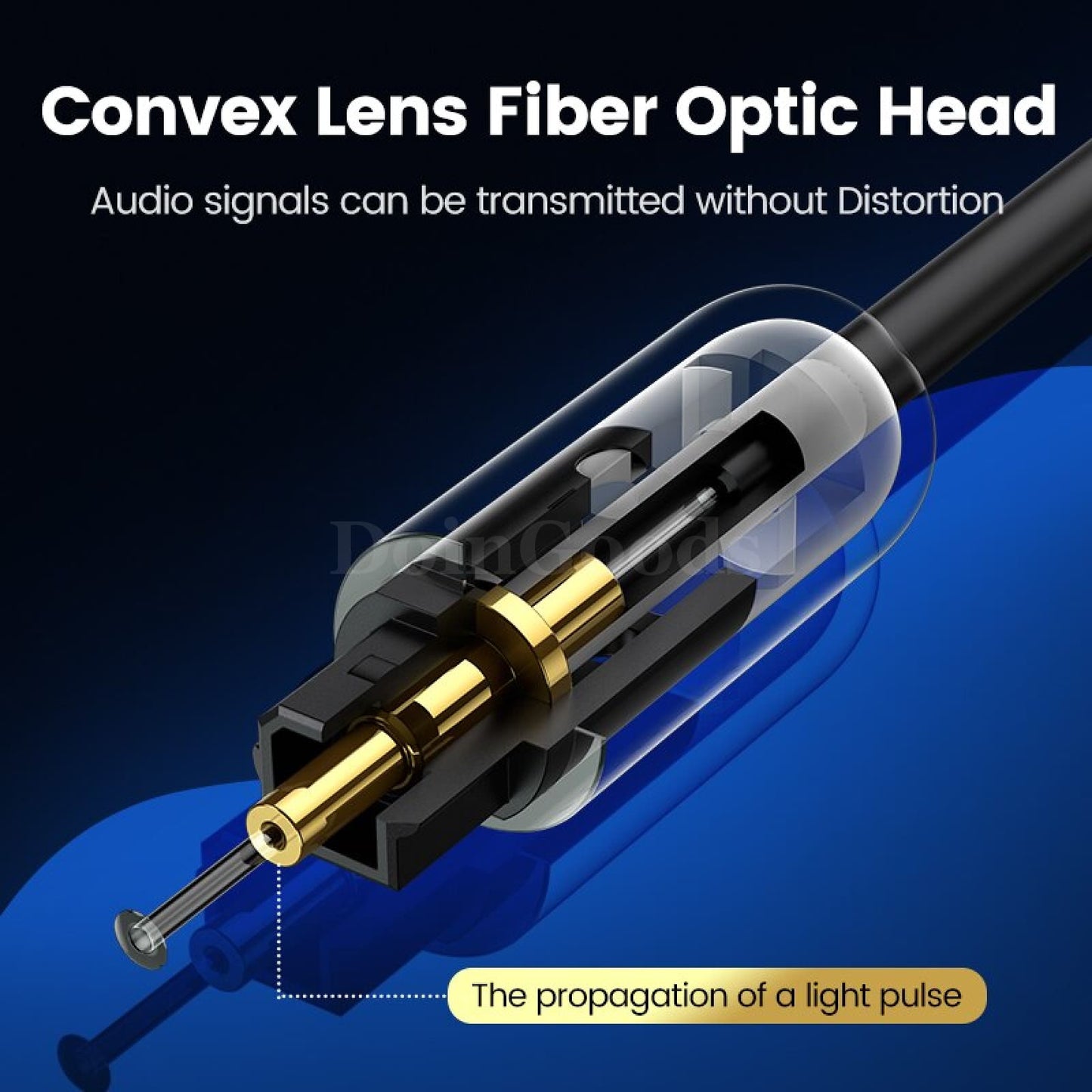 Ugreen Digital Optical Audio Cable - Toslink Spdif Coaxial For Soundbar Amplifiers 301635