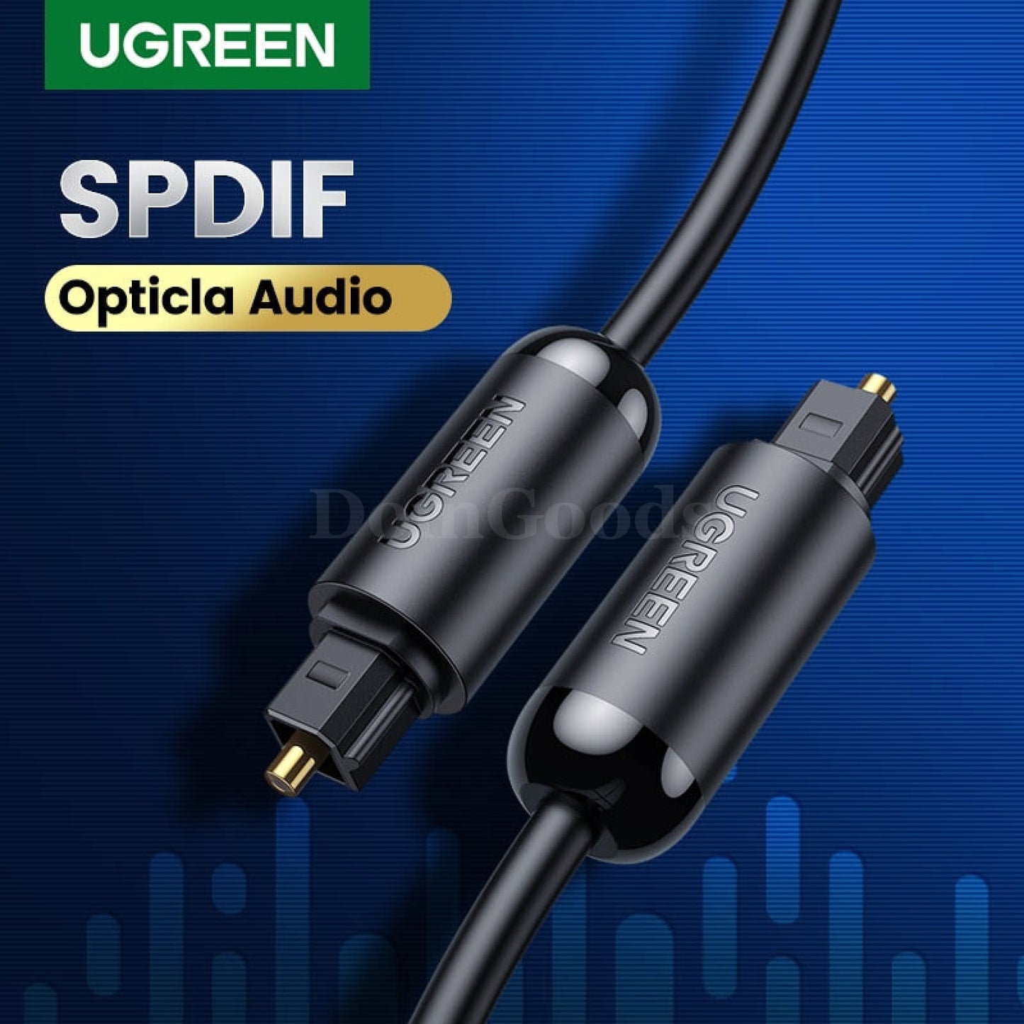 Ugreen Digital Optical Audio Cable - Toslink Spdif Coaxial For Soundbar Amplifiers 301635