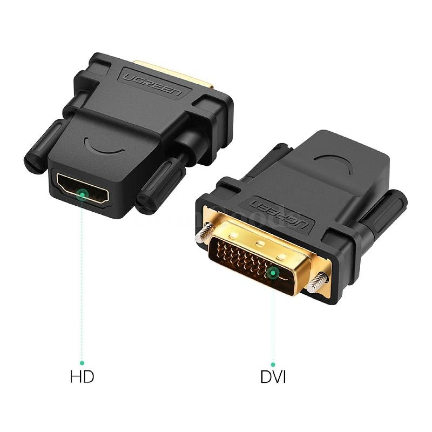 Ugreen Dvi-D Male 24 1 Pin To Hdmi Female 19-Pin Dvi Adapter Bidirectional Cable 301635