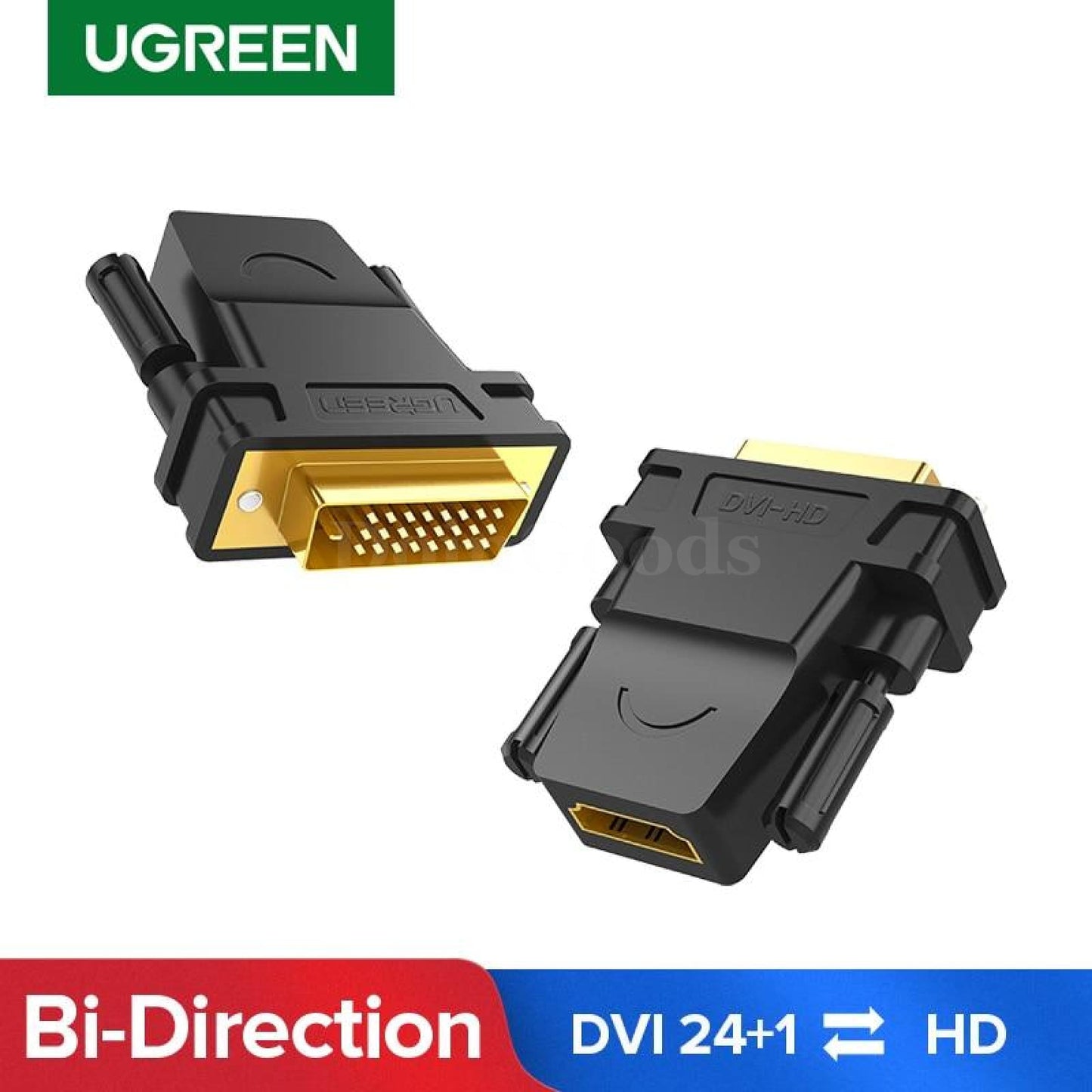 Ugreen Dvi-D Male 24 1 Pin To Hdmi Female 19-Pin Dvi Adapter Bidirectional Cable 301635