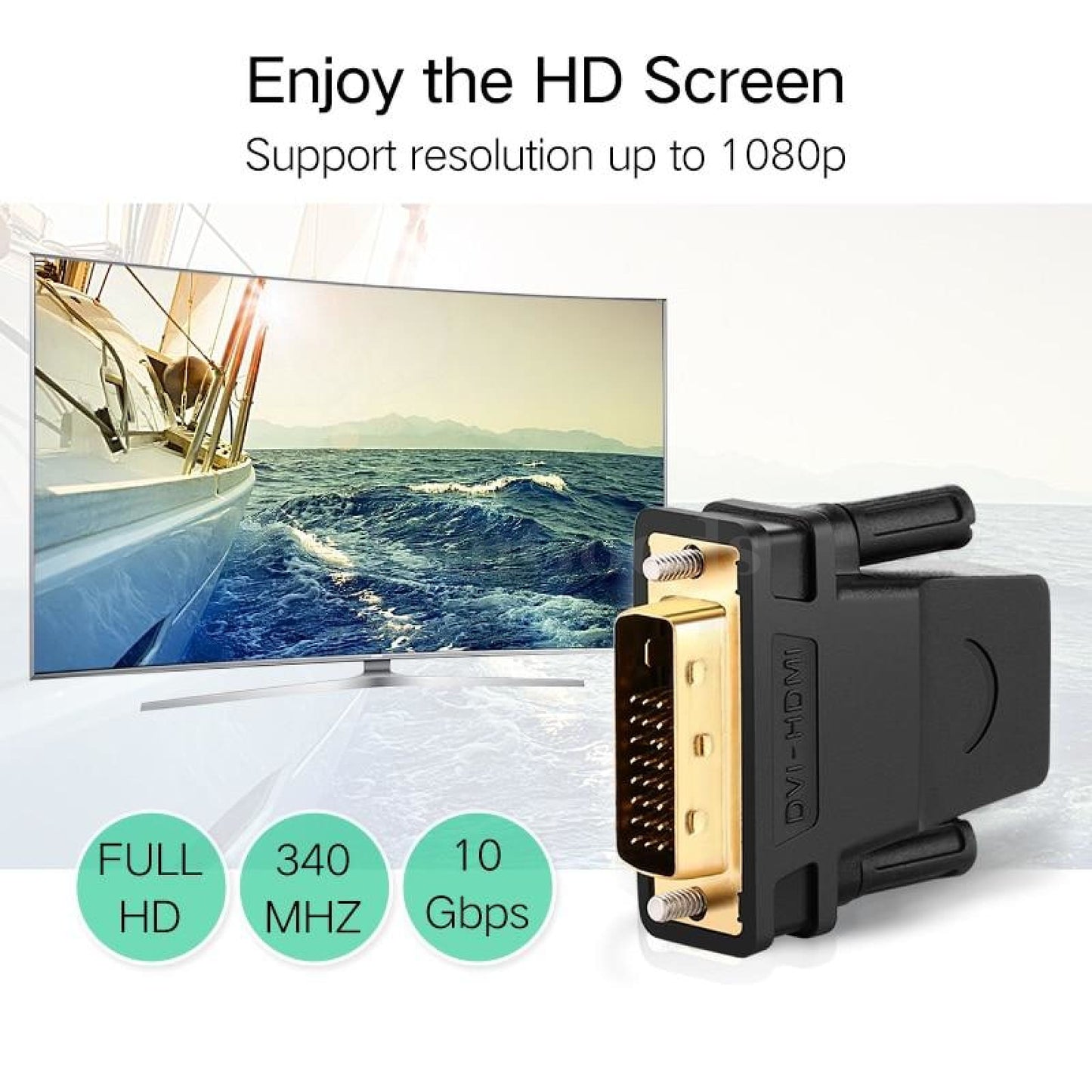 Ugreen Dvi-D Male 24 1 Pin To Hdmi Female 19-Pin Dvi Adapter Bidirectional Cable 301635