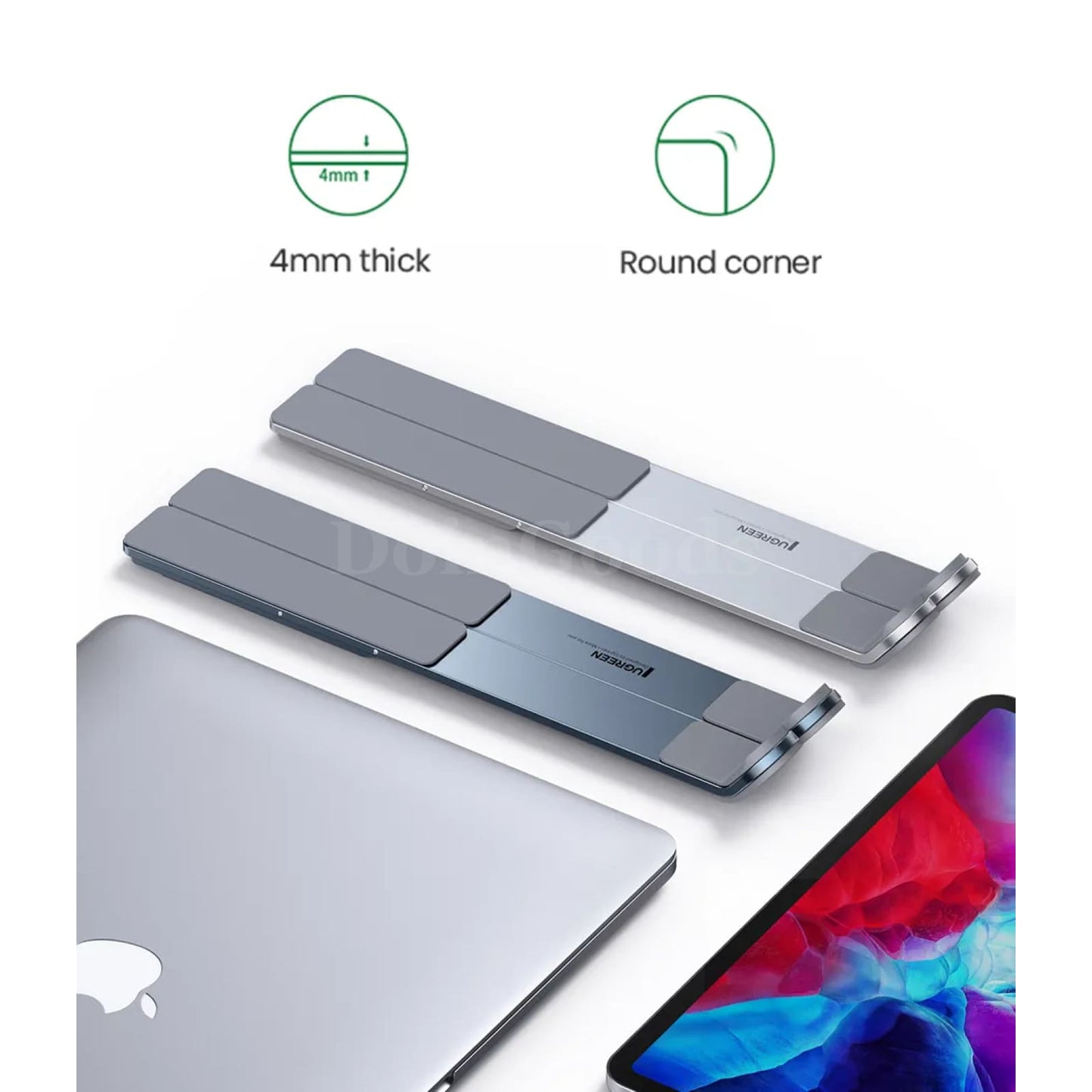 Ugreen Foldable Aluminum Laptop Stand Vertical Support Macbook Air Pro Tablet 301635