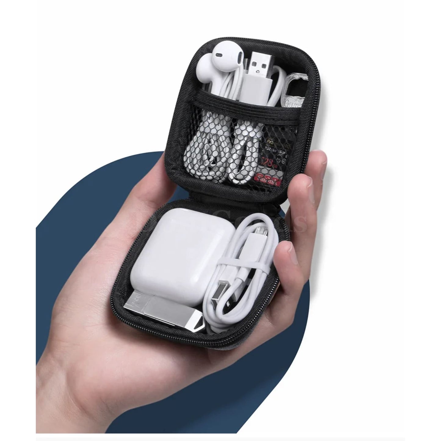 Ugreen Hard Earphone Case Headphone Bag Cover For Airpods Earpods Sennheiser 301635
