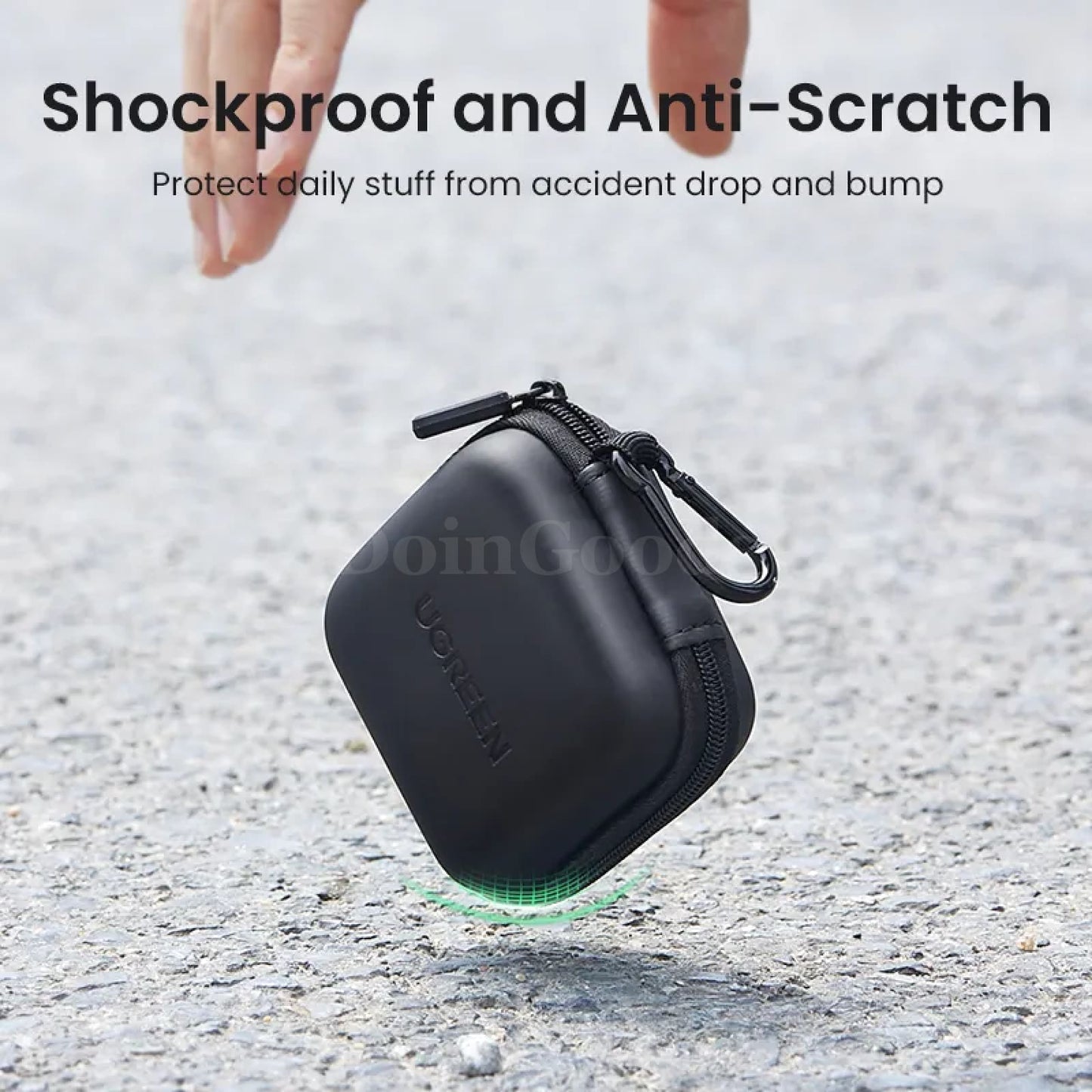 Ugreen Hard Earphone Case Headphone Bag Cover For Airpods Earpods Sennheiser 301635