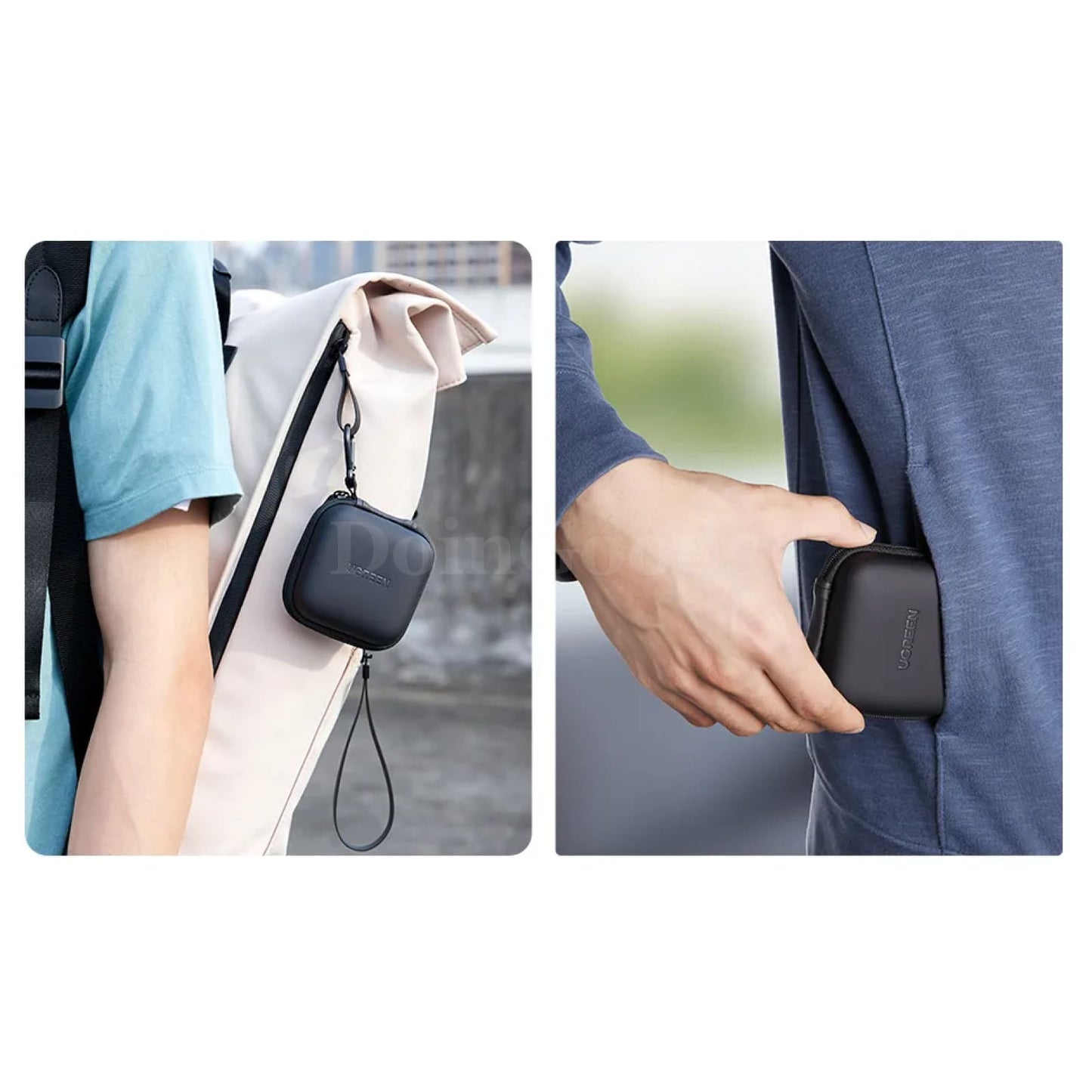 Ugreen Hard Earphone Case Headphone Bag Cover For Airpods Earpods Sennheiser 301635
