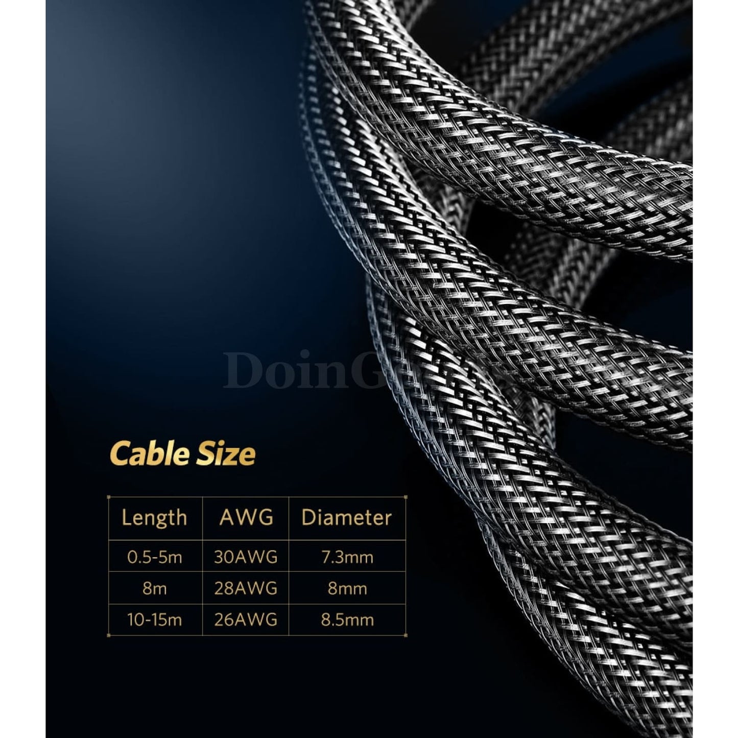 Ugreen Hdmi Cable 4K/60Hz - Audio Switch Splitter For Tv Box Ps4 301635