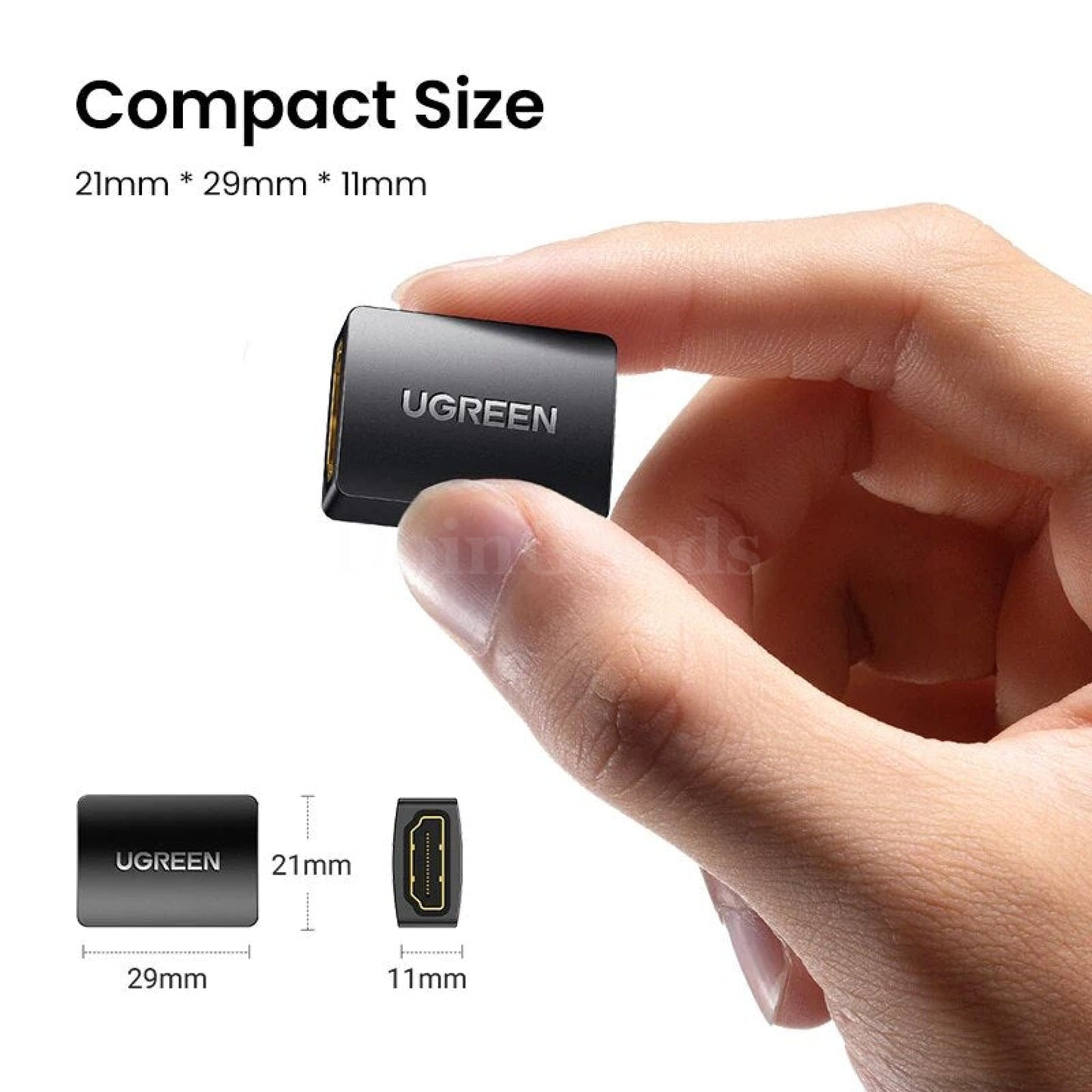 Ugreen Hdmi Extender - 4K 2.0 Female To Coupler For Ps4 Cable 301635