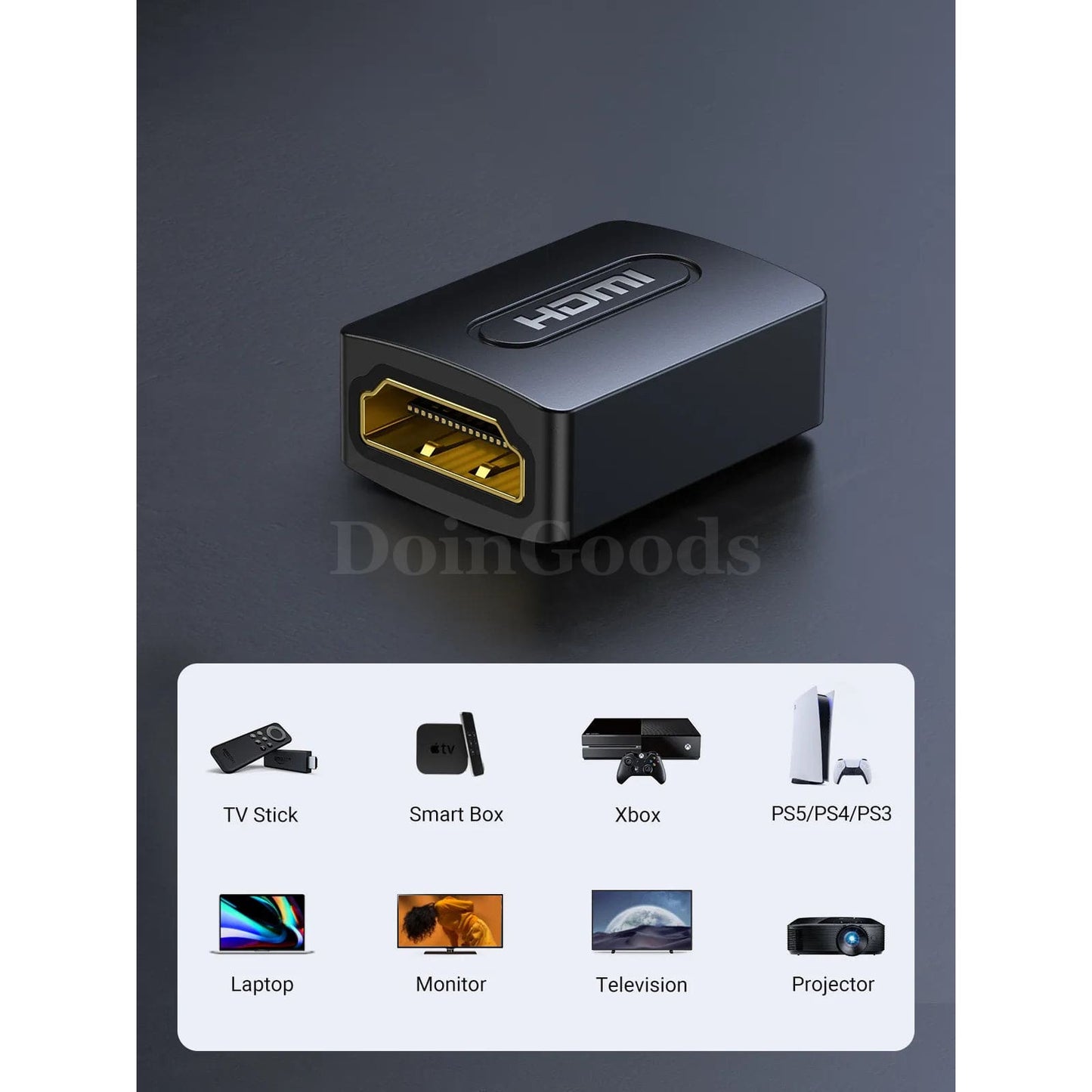 Ugreen Hdmi Extender - 4K 2.0 Female To Coupler For Ps4 Cable 301635