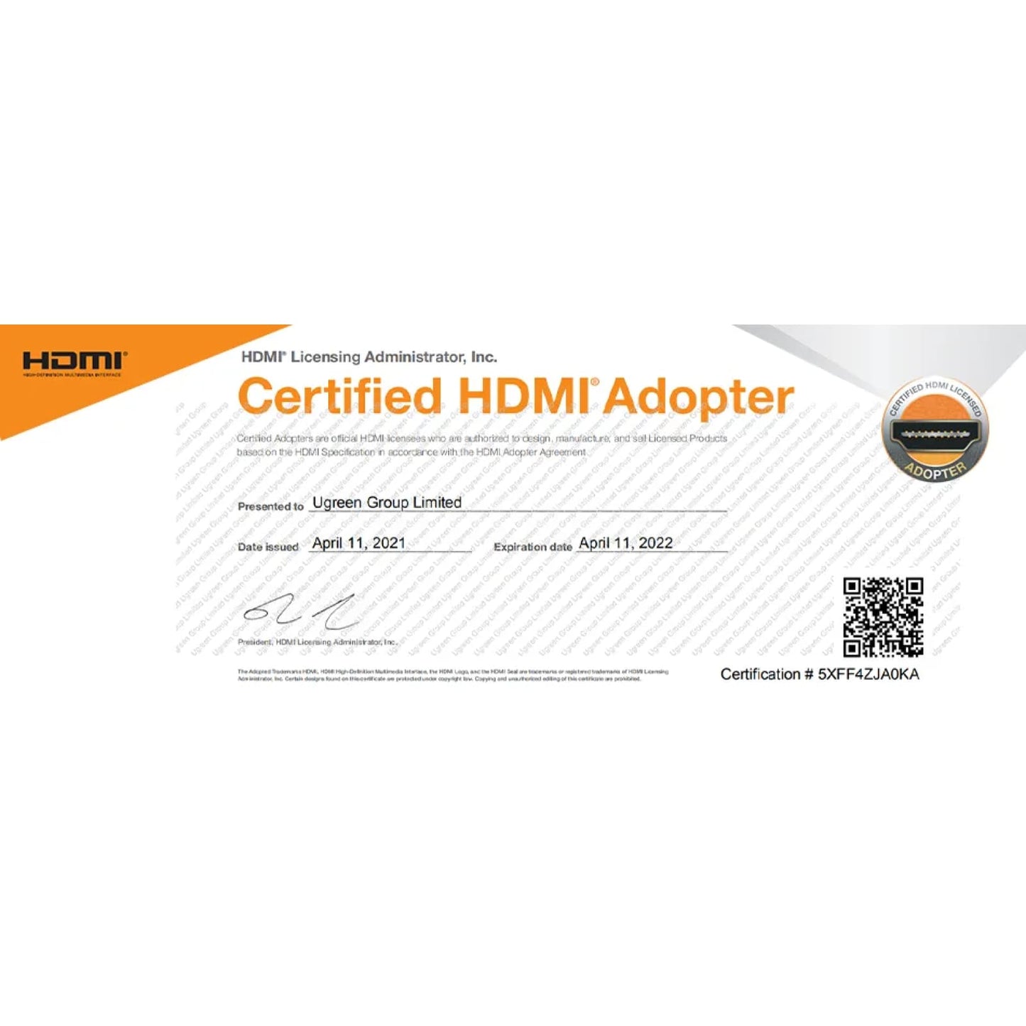 Ugreen Hdmi Extender - 4K 2.0 Female To Coupler For Ps4 Cable 301635