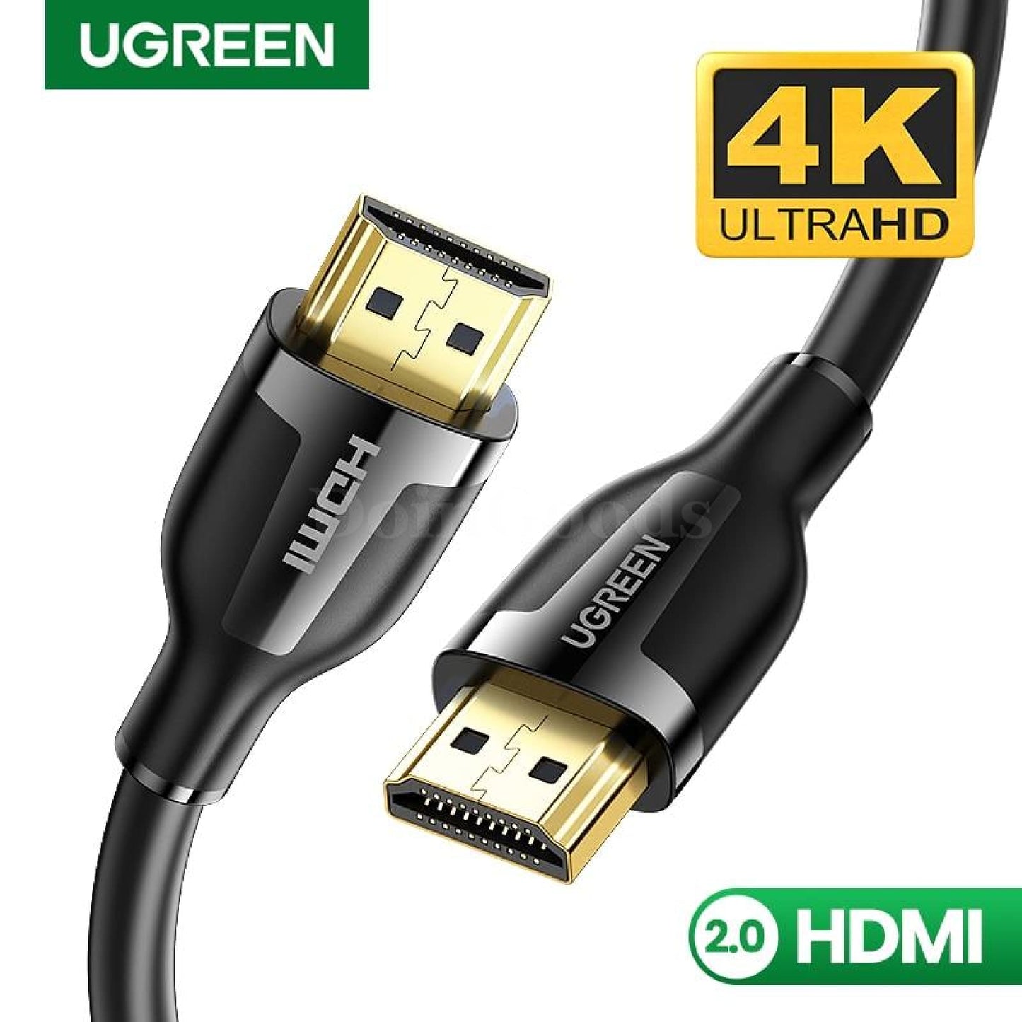 Ugreen High Quality Hdmi Cable Angle 90 Degree 8Ft 4K Speed Gold Plated 3Ft 301635