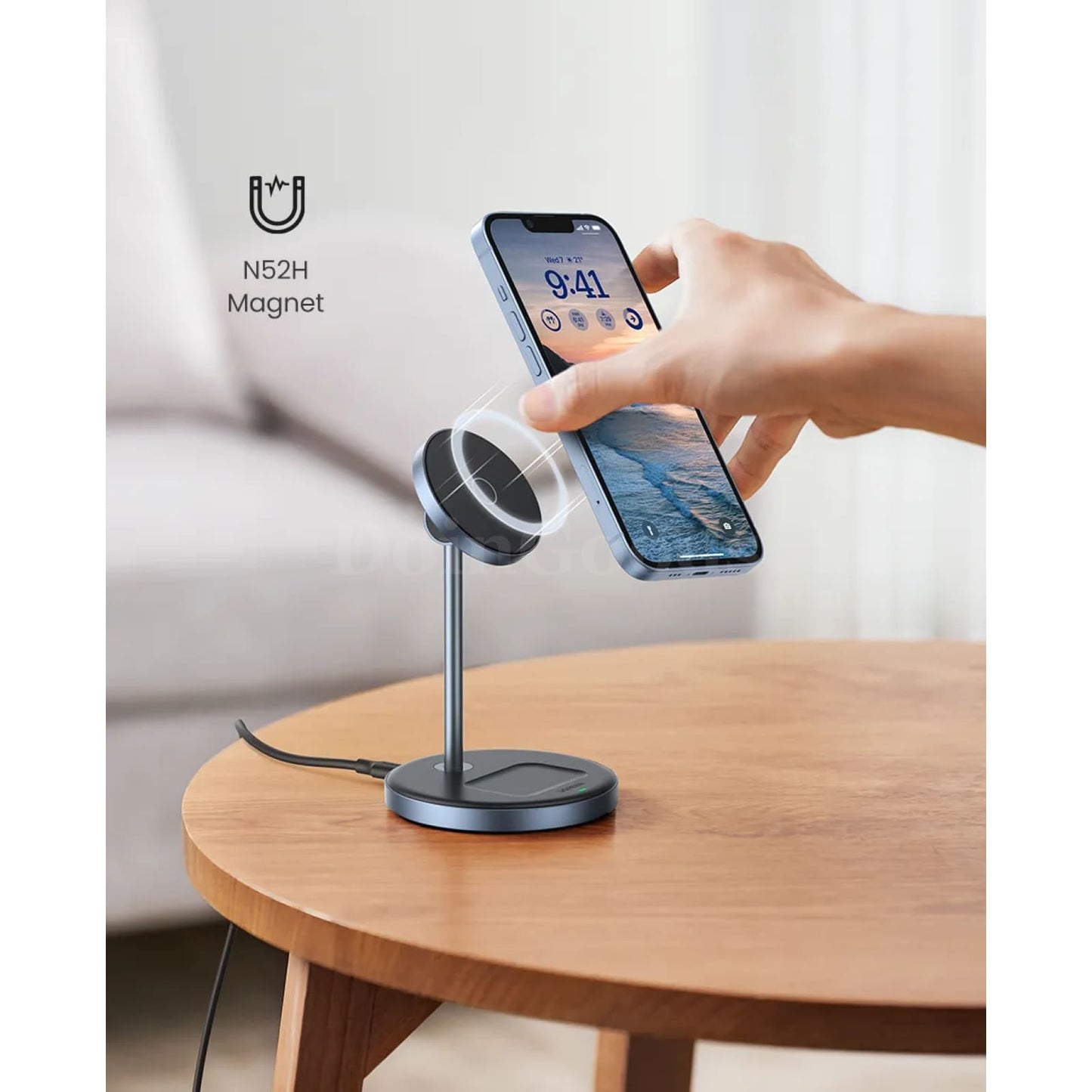 Ugreen Magnetic Wireless Charger Stand 20W Max 2-In-1 Iphone Pro Airpods 301635