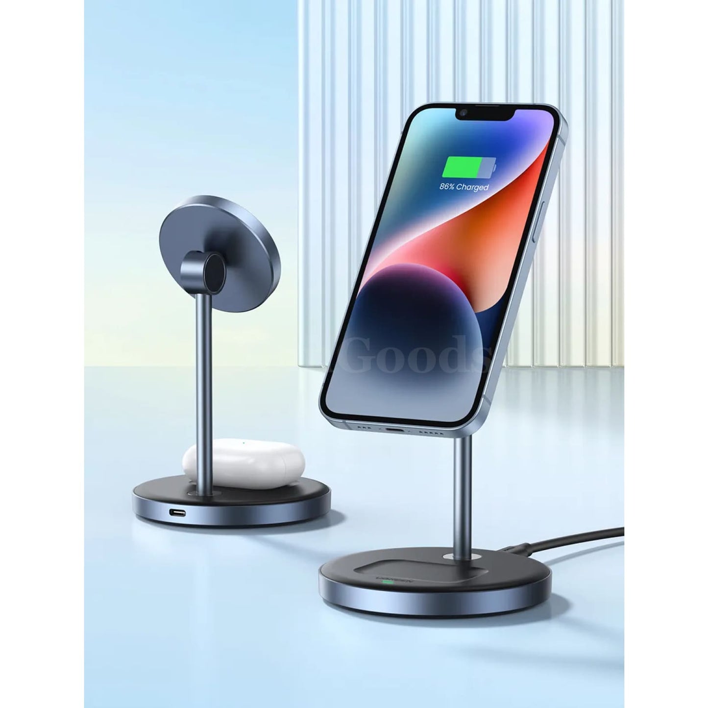 Ugreen Magnetic Wireless Charger Stand 20W Max 2-In-1 Iphone Pro Airpods 301635