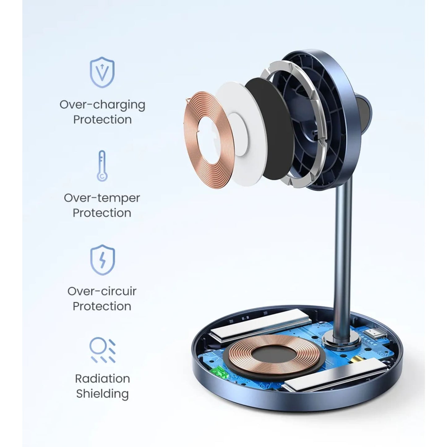 Ugreen Magnetic Wireless Charger Stand 20W Max 2-In-1 Iphone Pro Airpods 301635