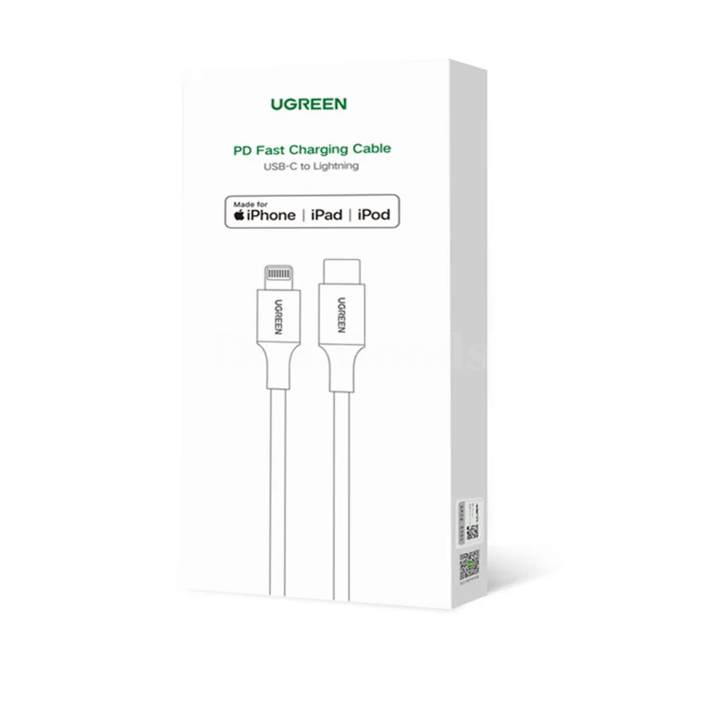Ugreen Mfi 20W Pd Usb-C To Lightning Cable Fast Charging For Iphone 14/13/12 301635
