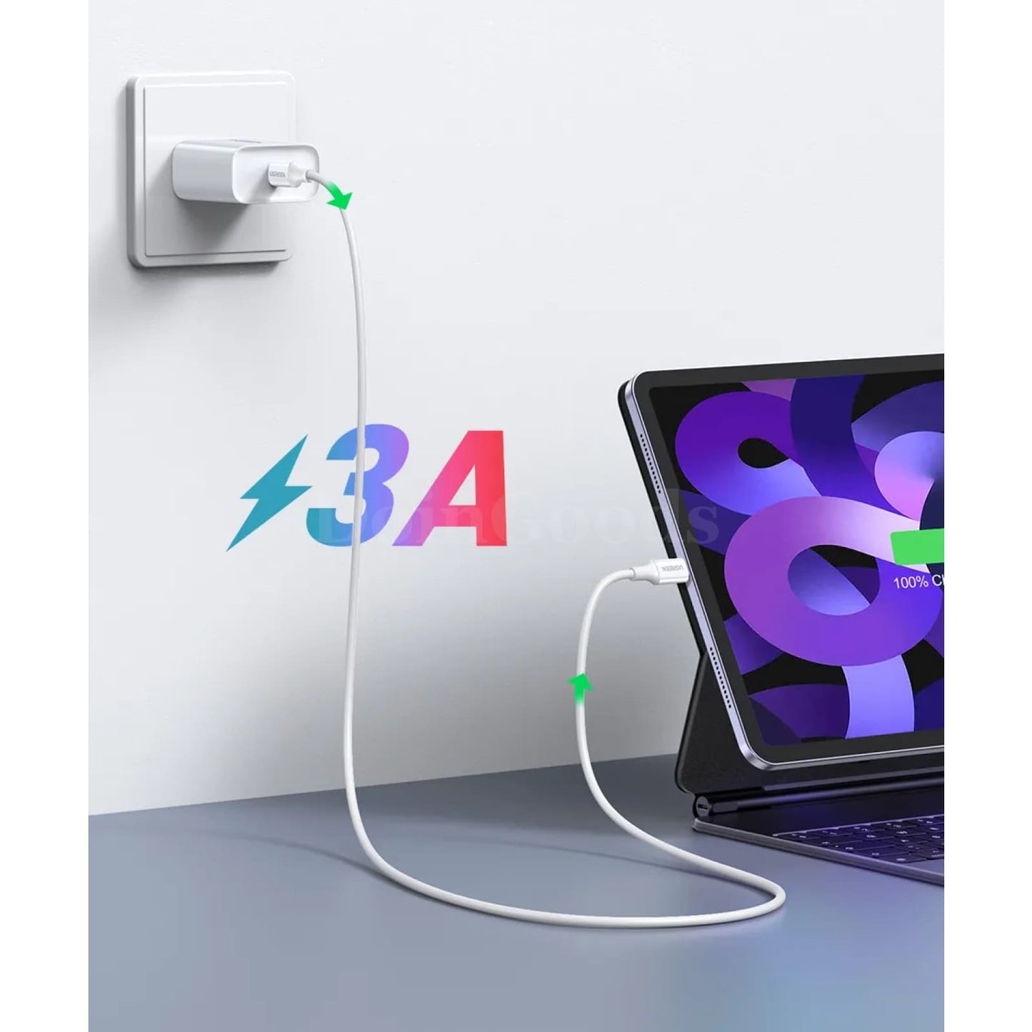 Ugreen Mfi 20W Pd Usb-C To Lightning Cable Fast Charging For Iphone 14/13/12 301635