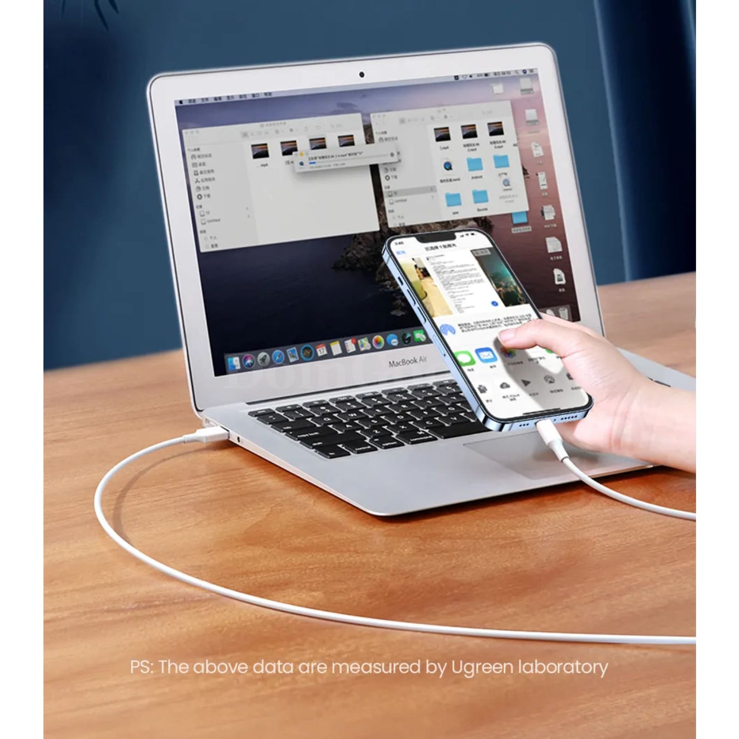 Ugreen Mfi Certified Usb Lightning Cable 2.4A Fast Charging Iphone Pro Max Ipad 301635