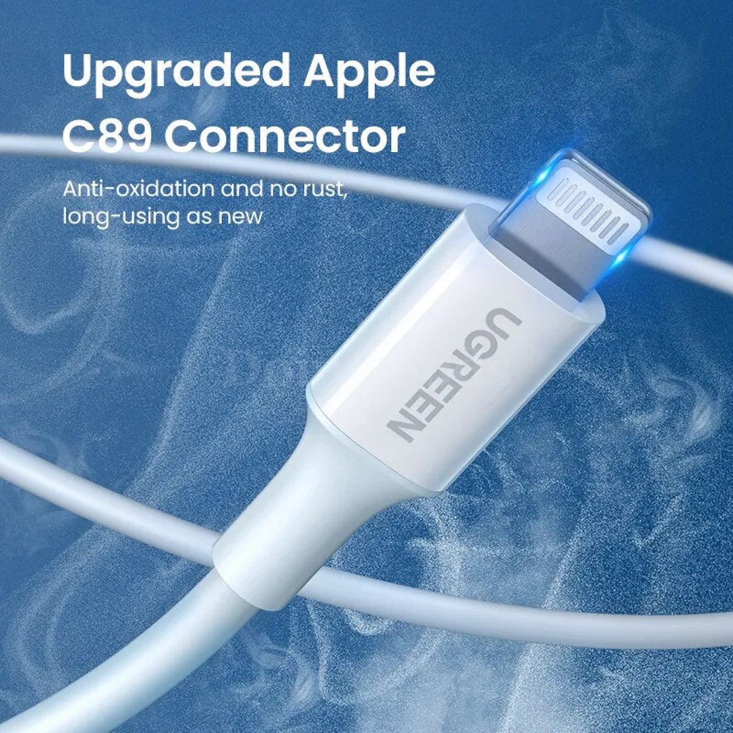 Ugreen Mfi Certified Usb Lightning Cable 2.4A Fast Charging Iphone Pro Max Ipad 301635
