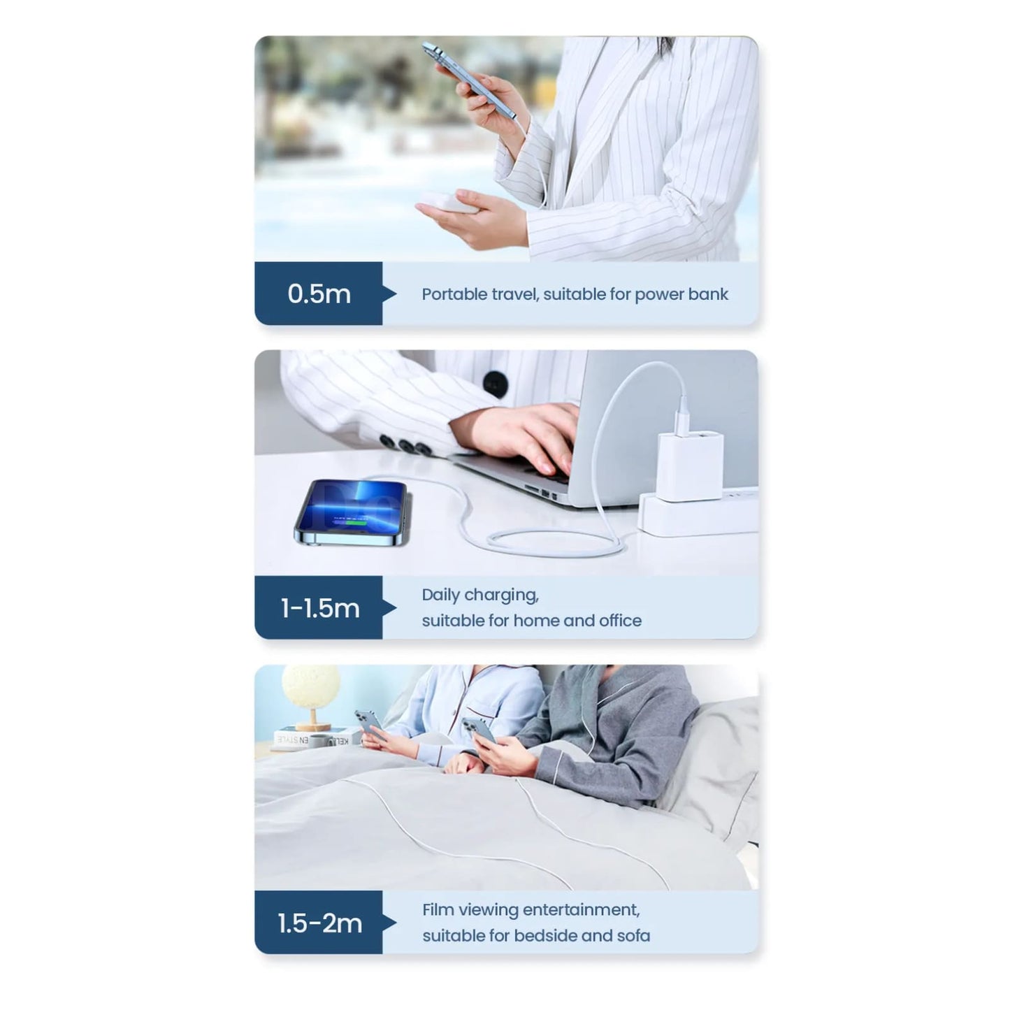 Ugreen Mfi Certified Usb Lightning Cable 2.4A Fast Charging Iphone Pro Max Ipad 301635