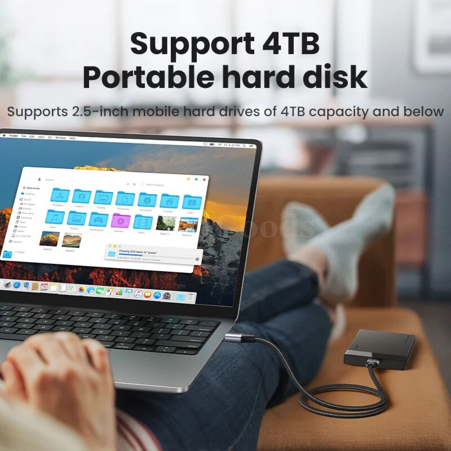 Ugreen Micro B Usb 3.0 Cable - 3A Fast Charging 5Gbps Data Transfer External Hdd And Ssd 301635