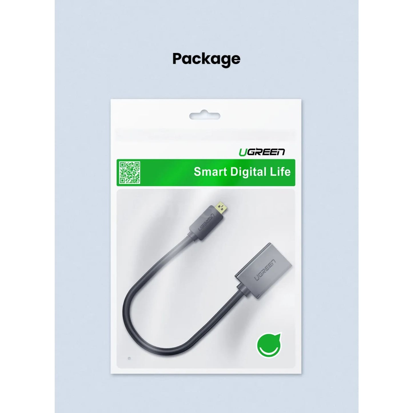 Ugreen Micro Hdmi-Compatible Adapter - 4K/60Hz Male To Female Converter For Raspberry Pi 4 And Gopro