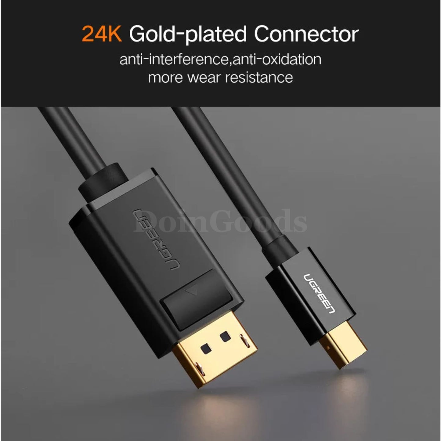 Ugreen Mini Displayport To 1.2 Cable Adapter For Macbook Pro Air Projector 301635