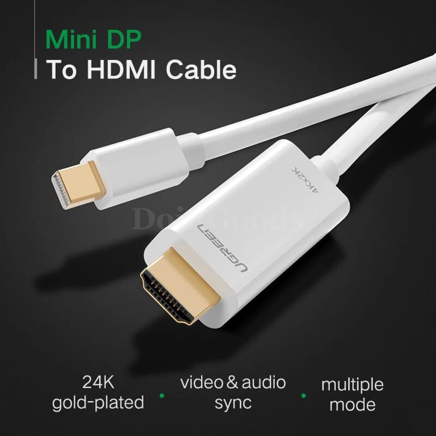 Ugreen Mini Displayport To Hdmi Cable 4K Thunderbolt 2 Converter Macbook Air 13 301635