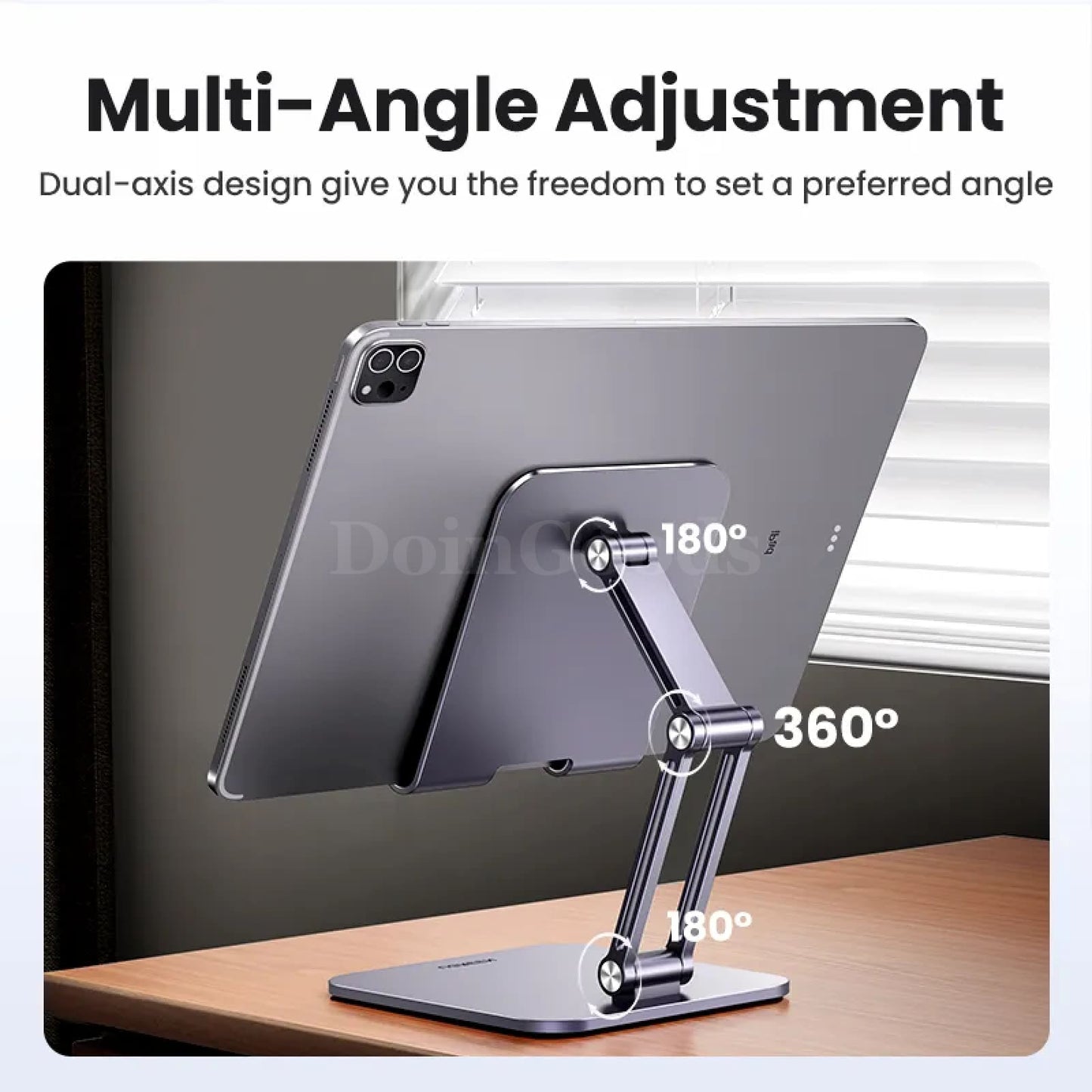 Ugreen Tablet Phone Stand Aluminum For Ipad Pro Iphone Adjustable Laptop Holder 301635