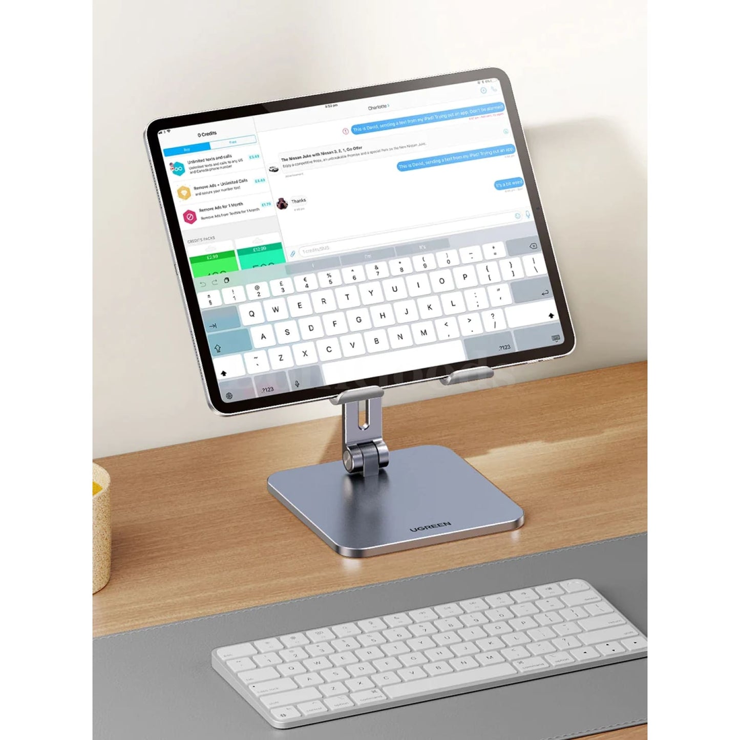 Ugreen Tablet Phone Stand Aluminum For Ipad Pro Iphone Xiaomi Adjustable Laptop 301635