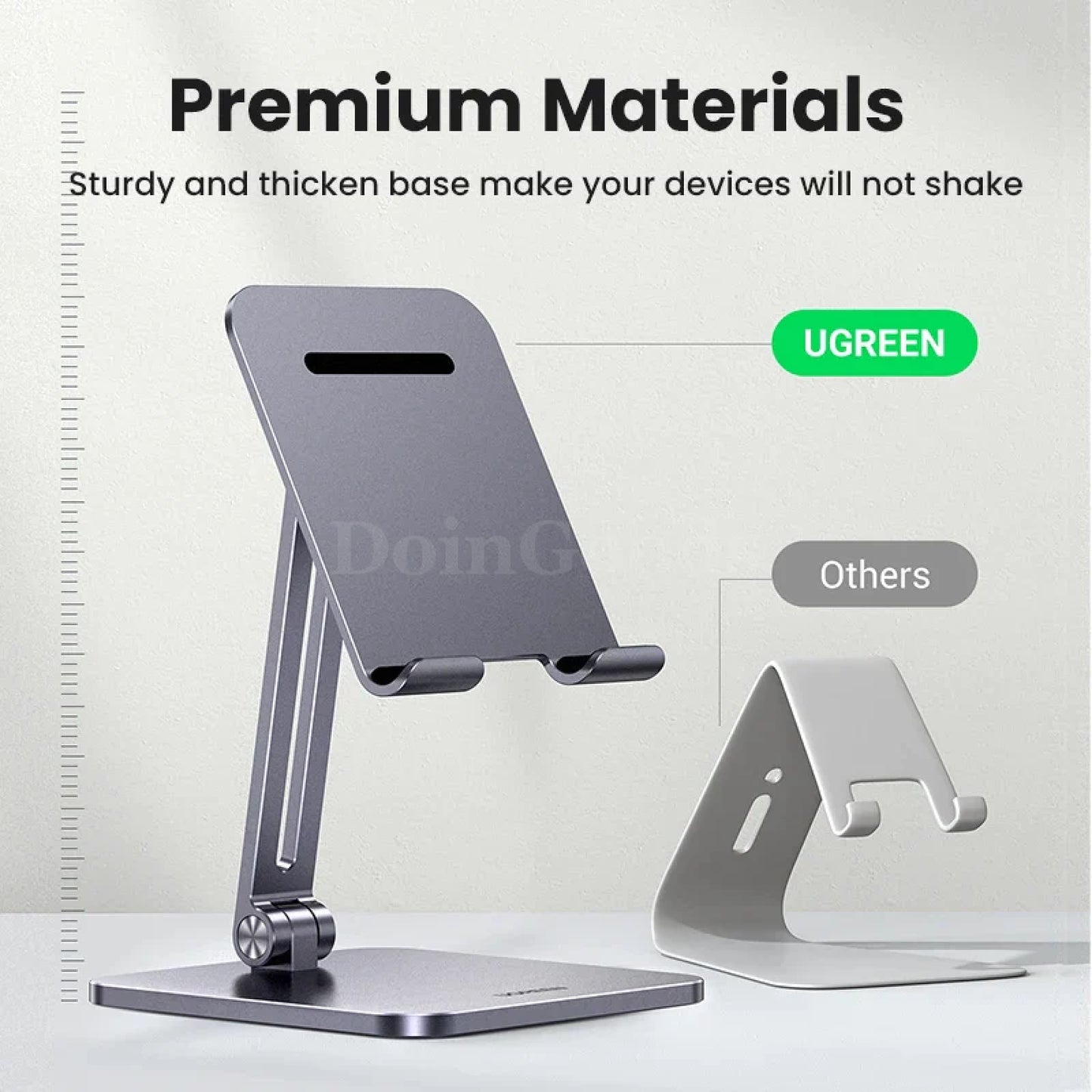 Ugreen Tablet Phone Stand Aluminum For Ipad Pro Iphone Xiaomi Adjustable Laptop 301635