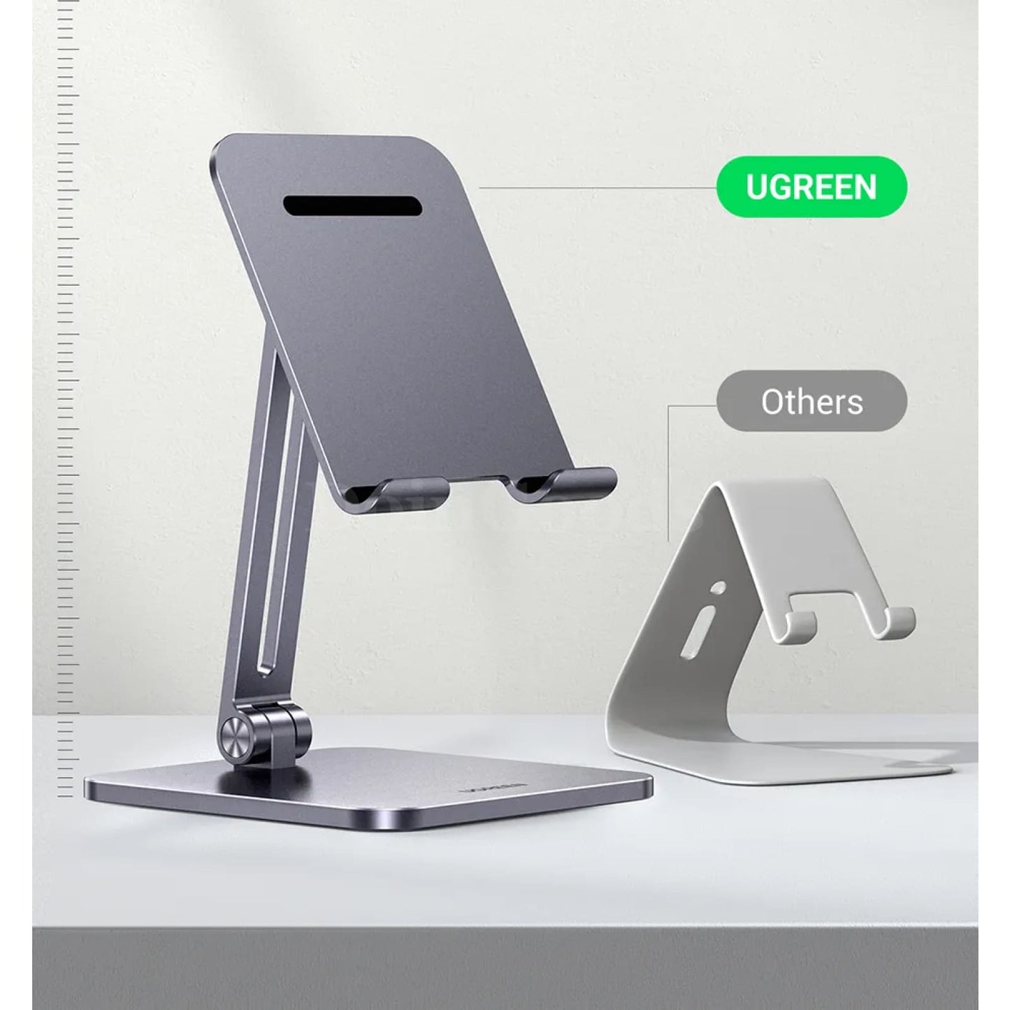 Ugreen Tablet Phone Stand Aluminum For Ipad Pro Iphone Xiaomi Adjustable Laptop 301635