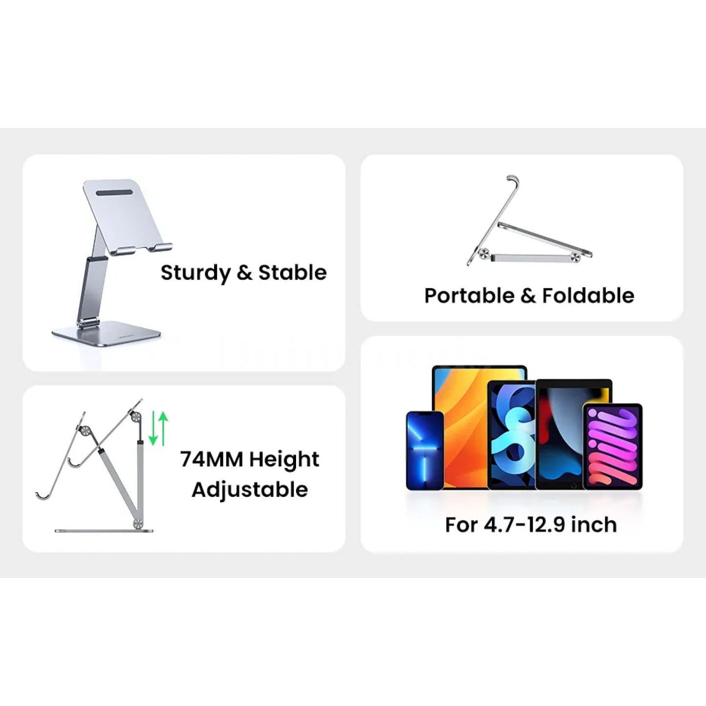 Ugreen Tablet Phone Stand For Ipad Pro 2021 Xiaomi Notebook Mobile Holder 301635